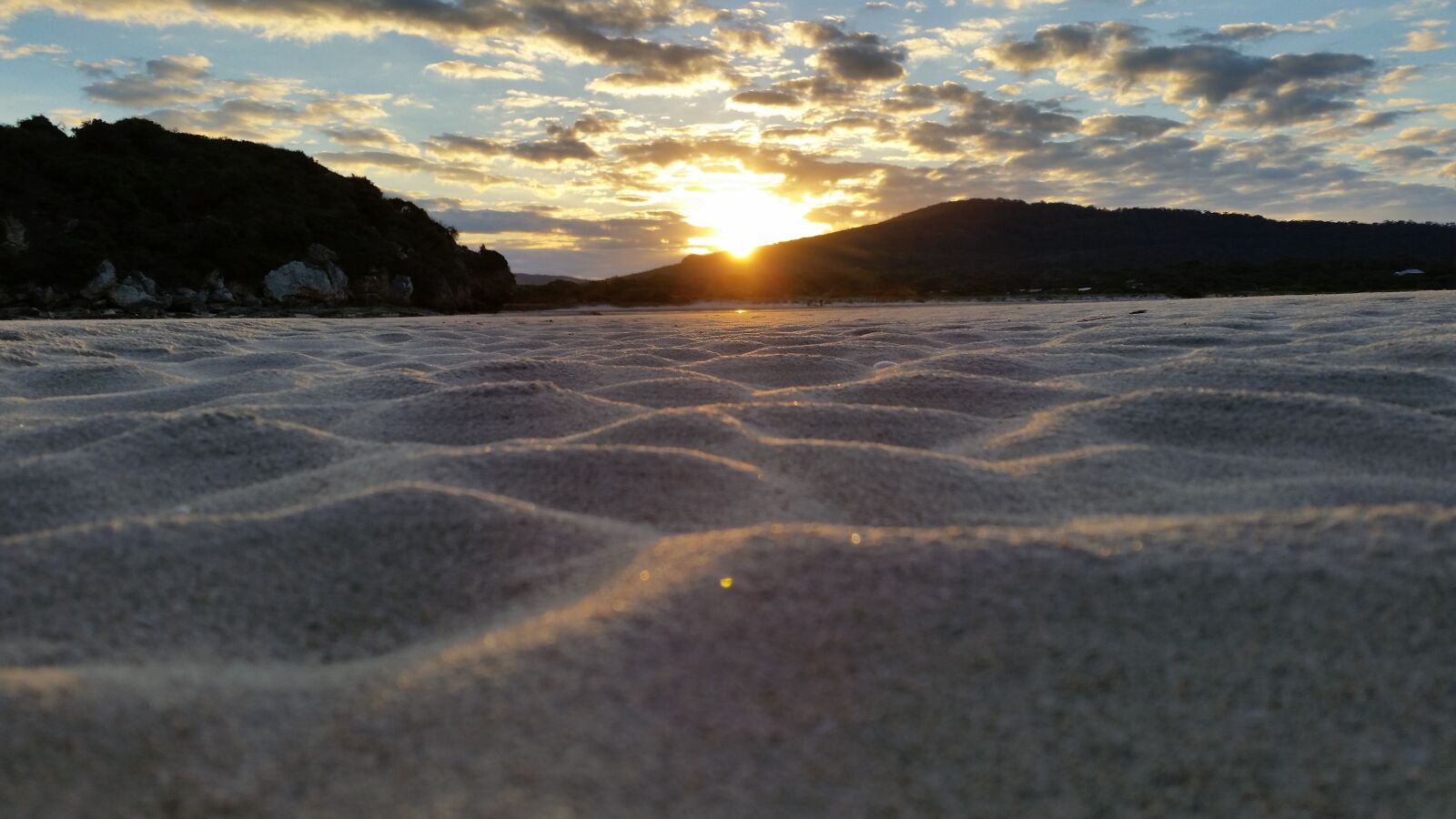 Samsung Galaxy S5 sample photo. Sunset, beach, sand photography
