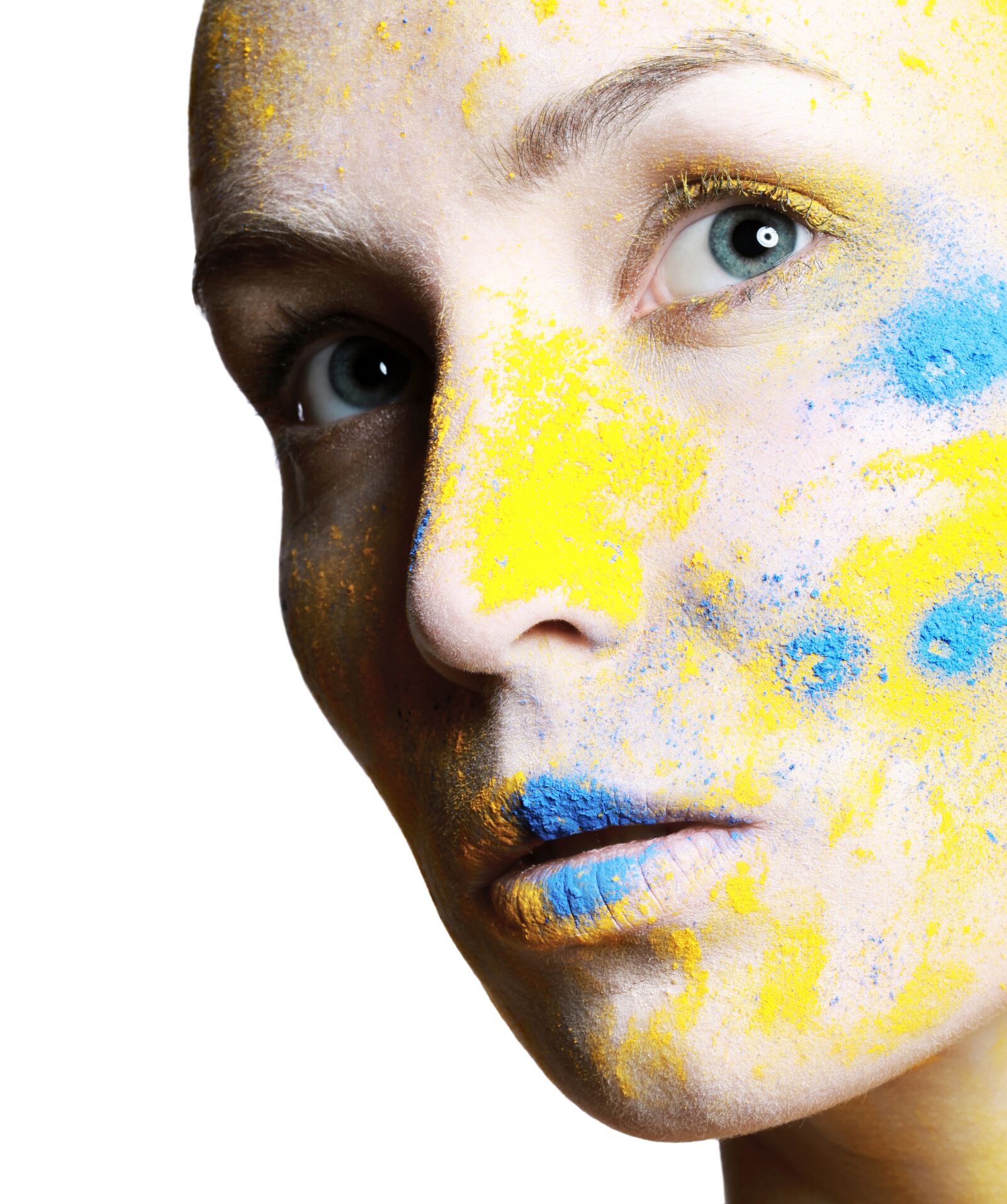 Canon EOS 5D Mark II sample photo. Eye, shadow, cosmetics photography