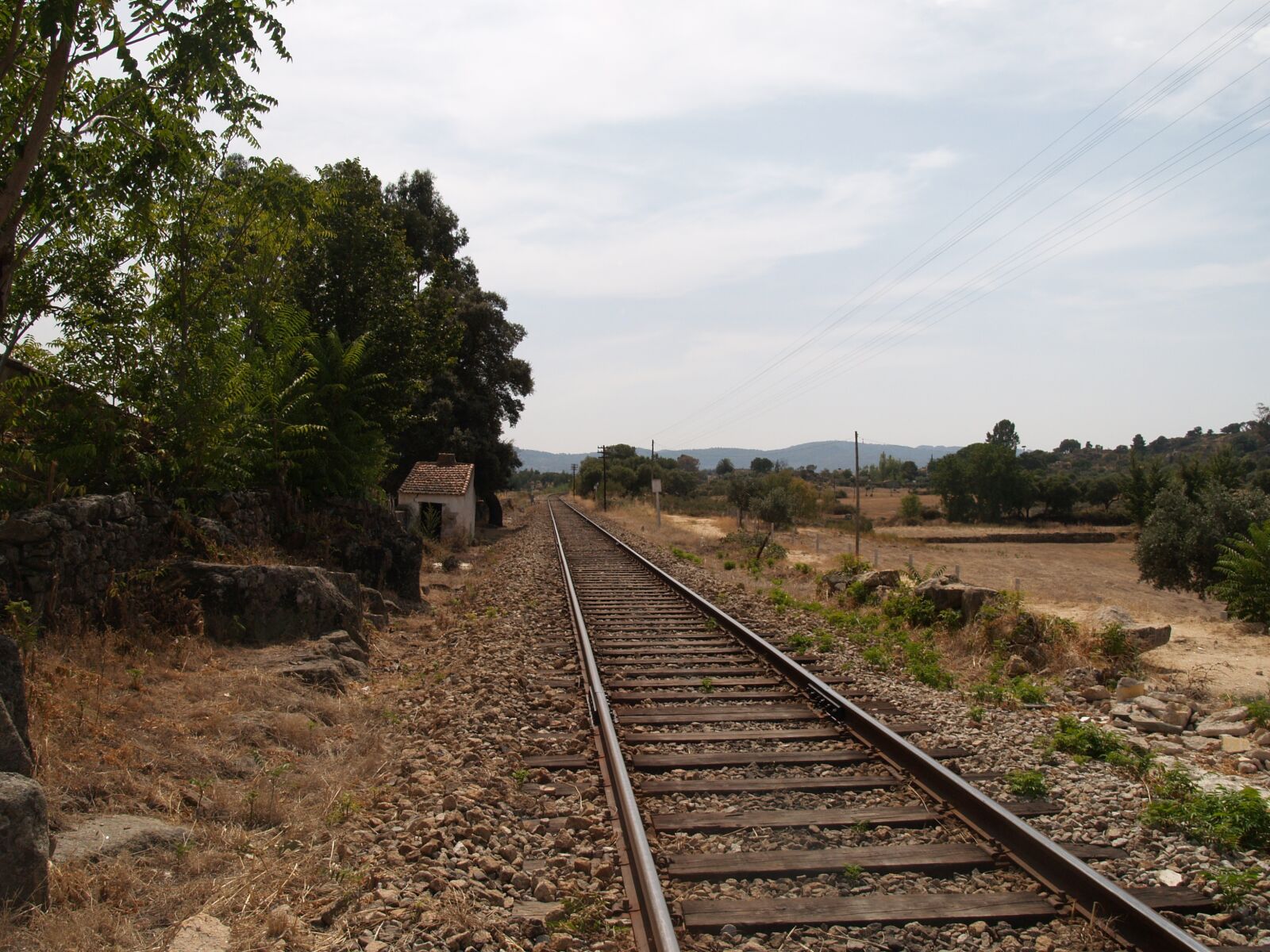 Olympus E-300 (EVOLT E-300) sample photo. Train, portugal, europe photography