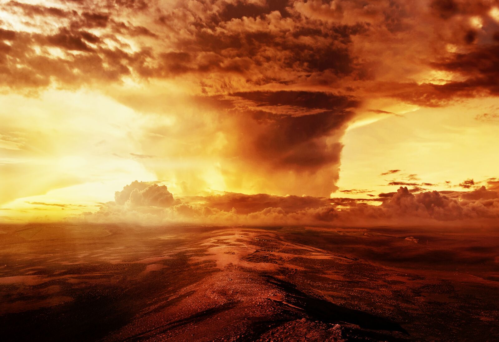 Canon EOS 50D sample photo. Image manipulation, landscape, clouds photography