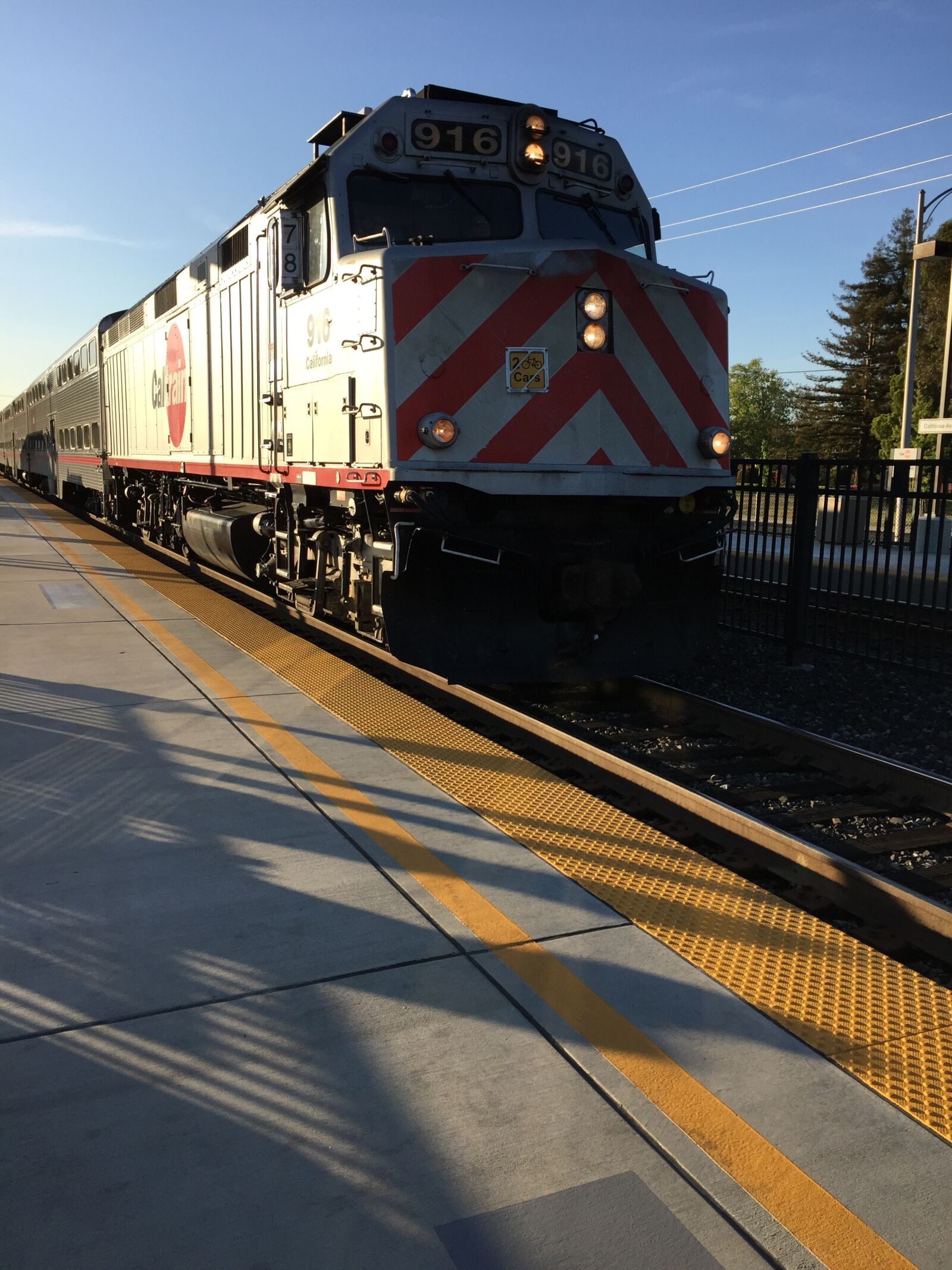 Apple iPhone 6 sample photo. Caltrain, sunnyvale, silicon valley photography