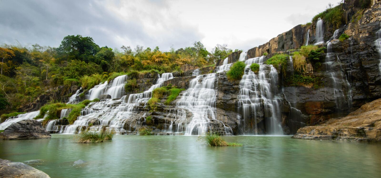 Nikon D600 sample photo. The waterfall, waterfall ponguor photography