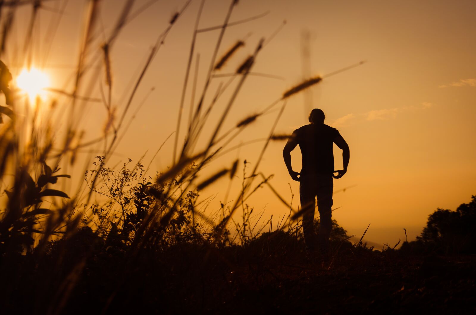 Nikon D5100 sample photo. Man, alone, lonely photography