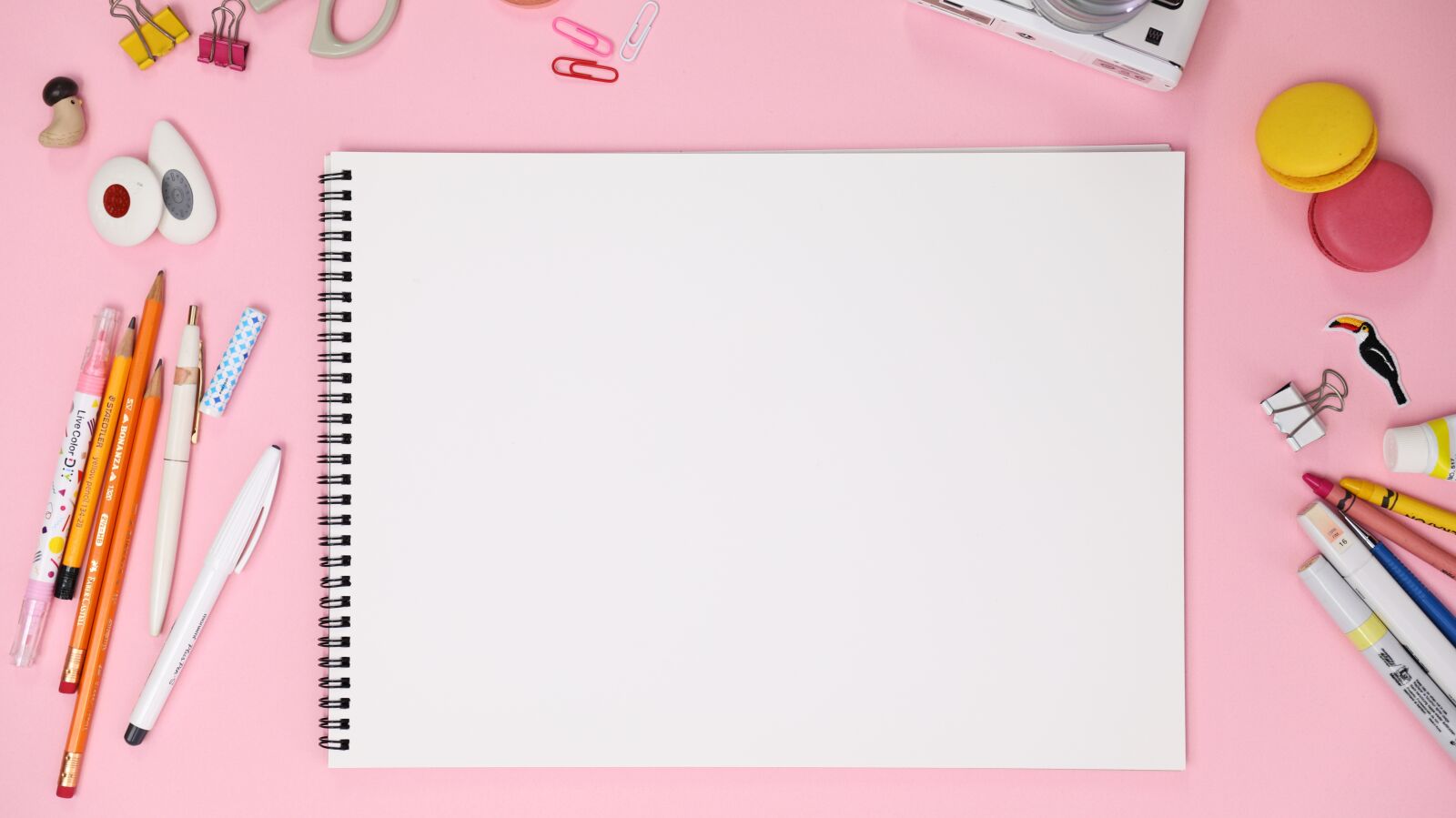 Canon EOS 5D Mark IV sample photo. Pink, macaroon, sketchbook photography
