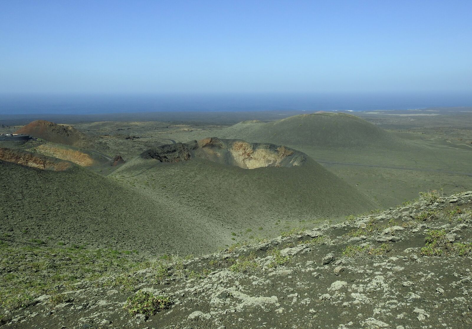 Nikon Coolpix P900 sample photo. Volcanic landscape, lanzarote, timanfaya photography