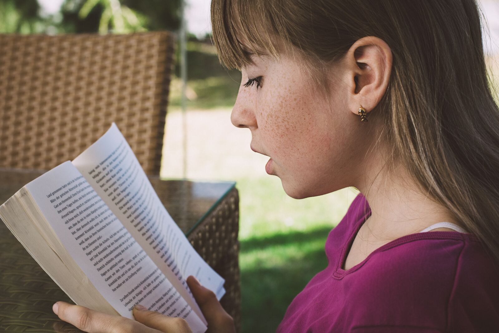 Nikon D7100 sample photo. Read, girl, reading photography