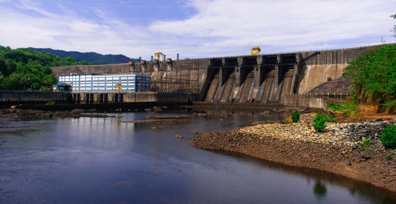 Nikon D3400 sample photo. Dam, water, reservoir photography