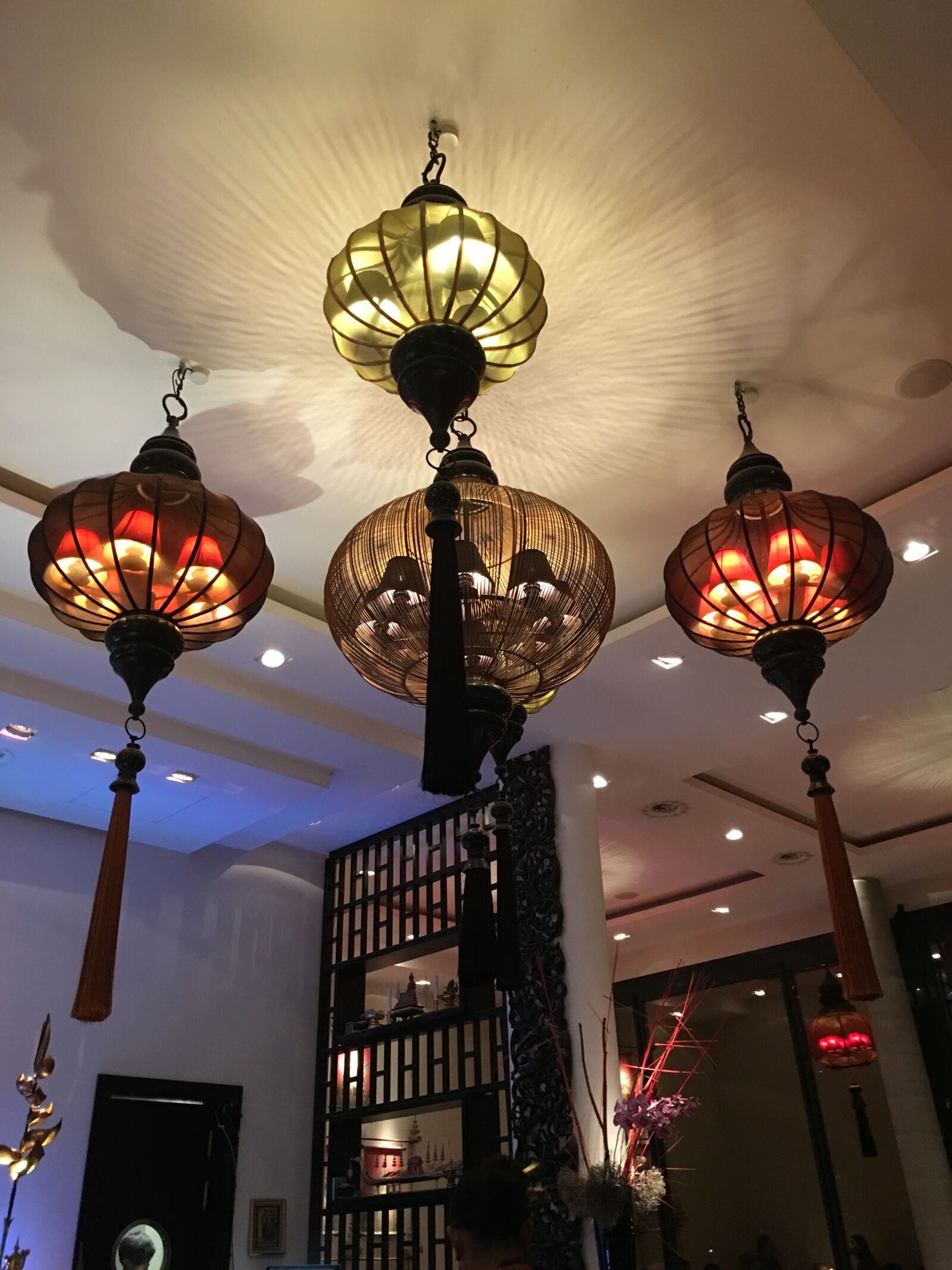 Apple iPhone 6s Plus sample photo. Paper lamp, light, asia photography
