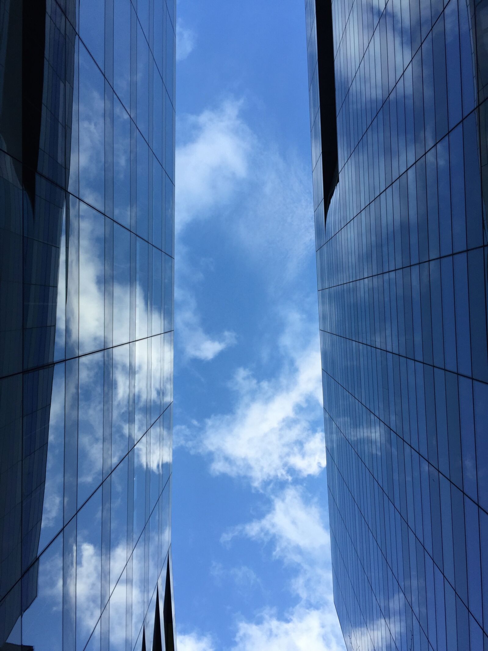 Apple iPhone 6 Plus sample photo. Glass facade, business, office photography
