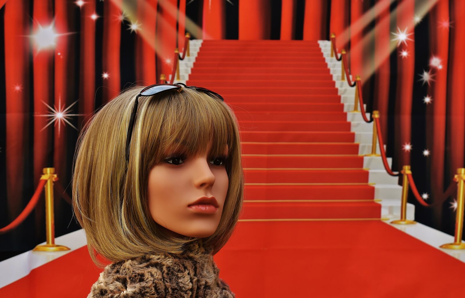 Nikon D7200 sample photo. Red carpet, stairs, glamour photography