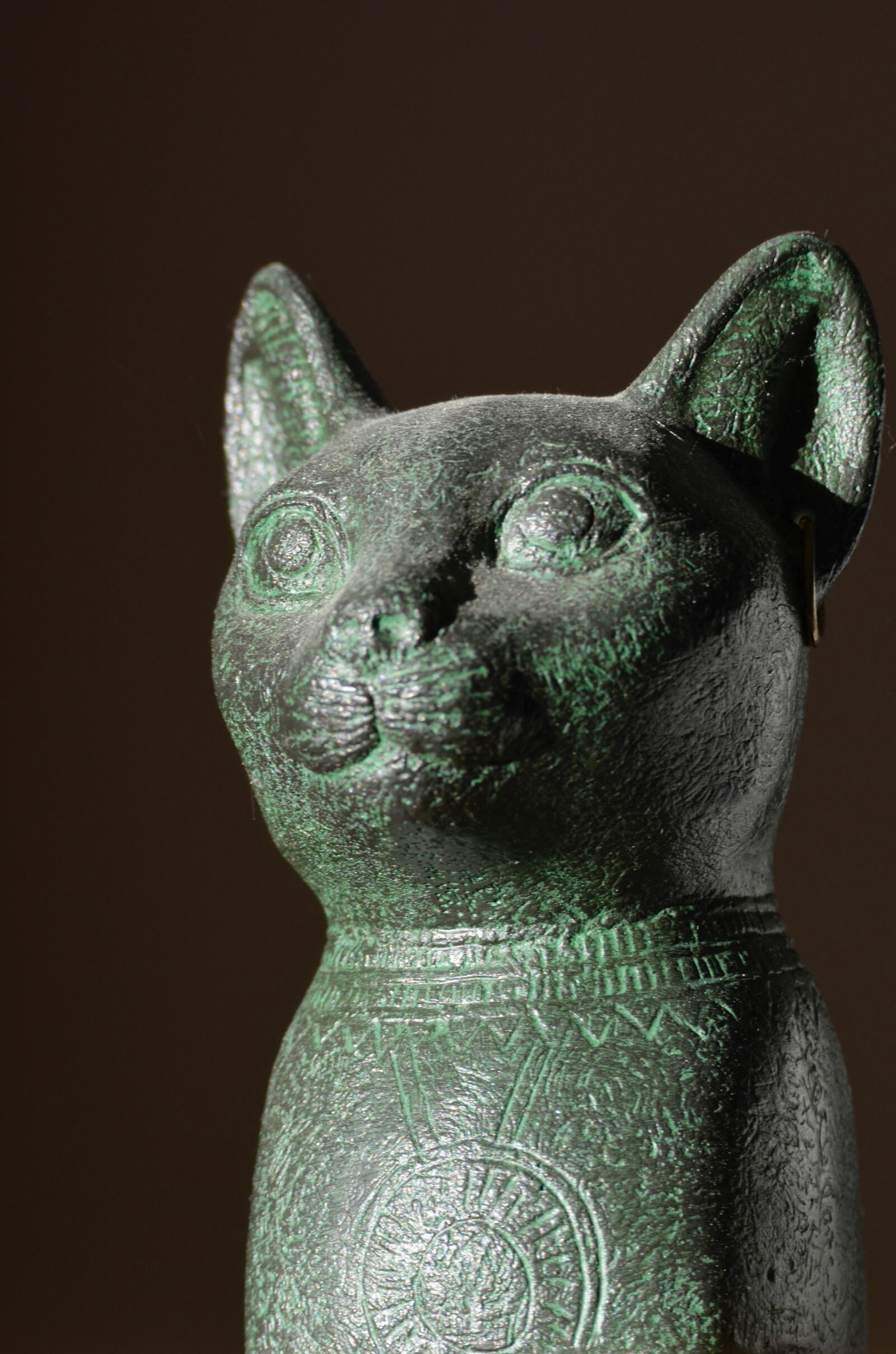 Nikon D5100 sample photo. Bastet, cat goddess, egyptian photography