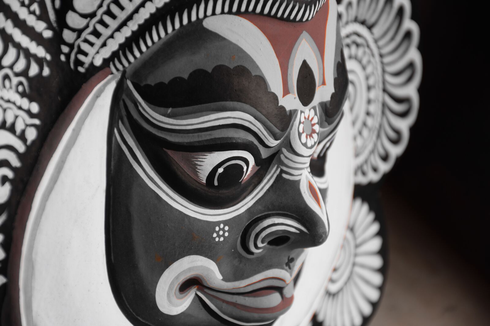 Nikon D5300 sample photo. Chau mask, purulia, west photography