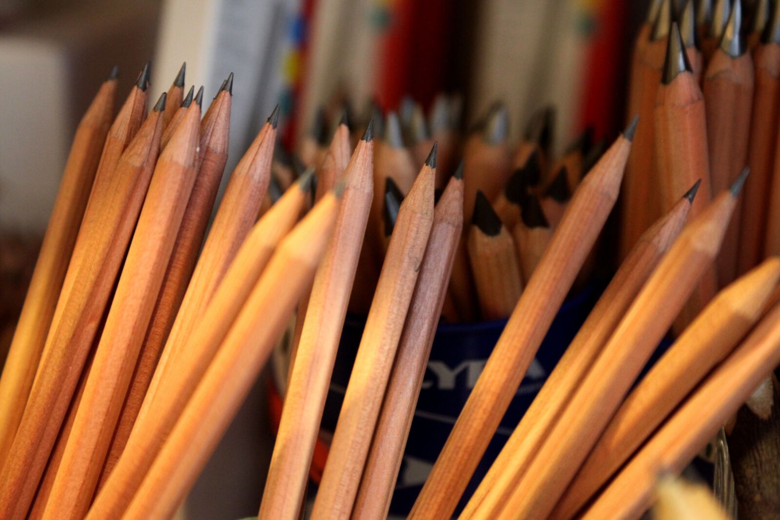 Canon EOS 5D Mark II sample photo. Pencil, macro, writing implement photography