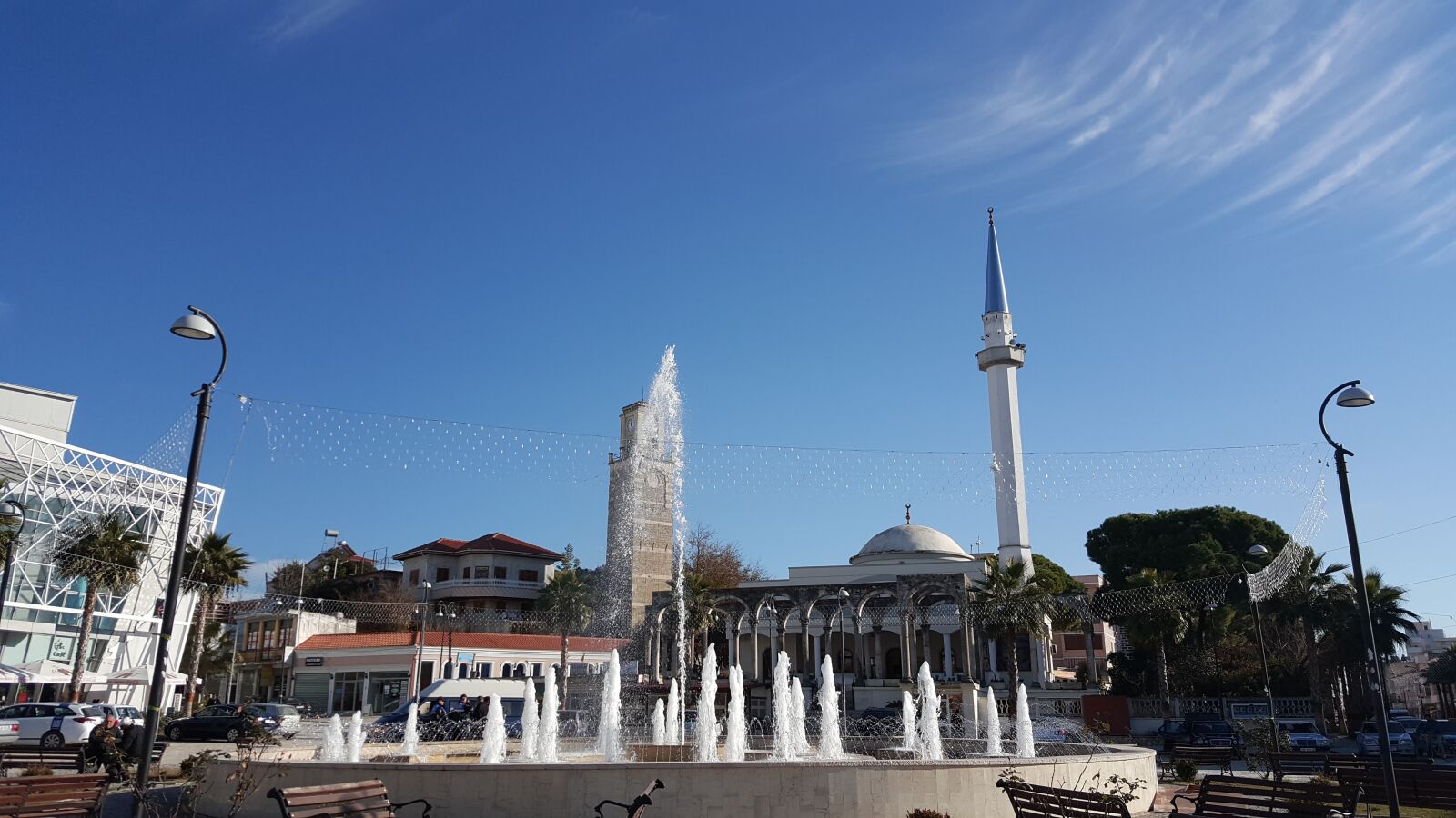 Samsung Galaxy Note5 sample photo. Kavaja, city, center photography
