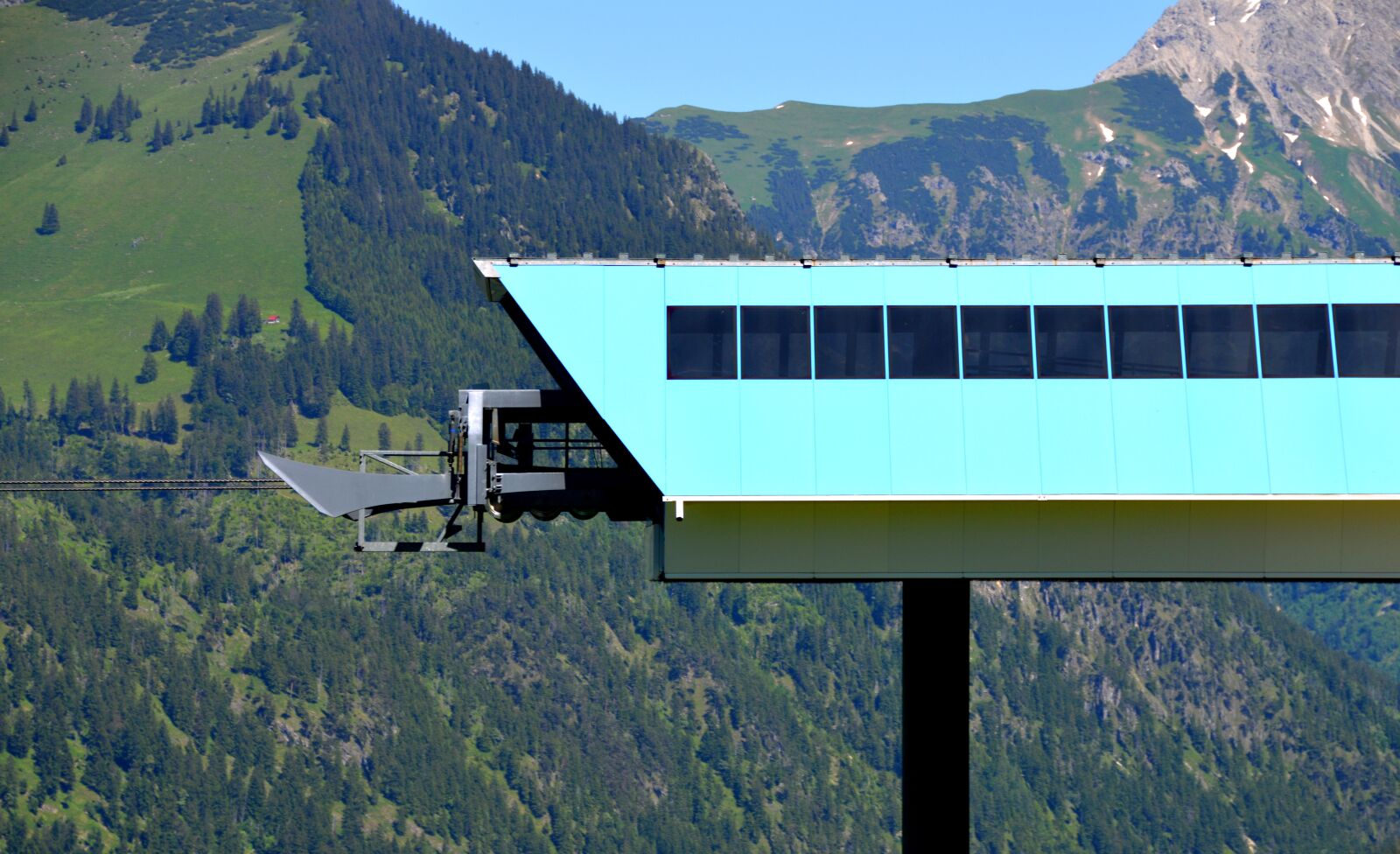 Nikon D3200 sample photo. Ski lift, mountains, chairlift photography
