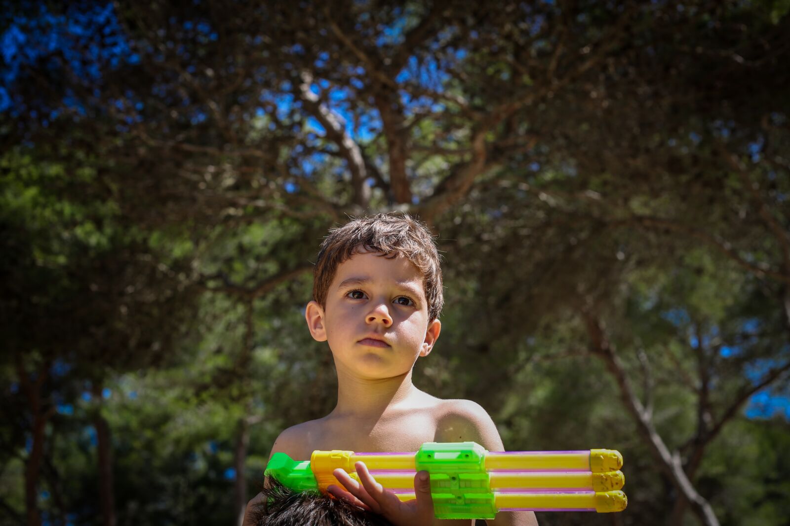 Canon EF 50mm F1.8 II sample photo. Mood, boy, beach photography