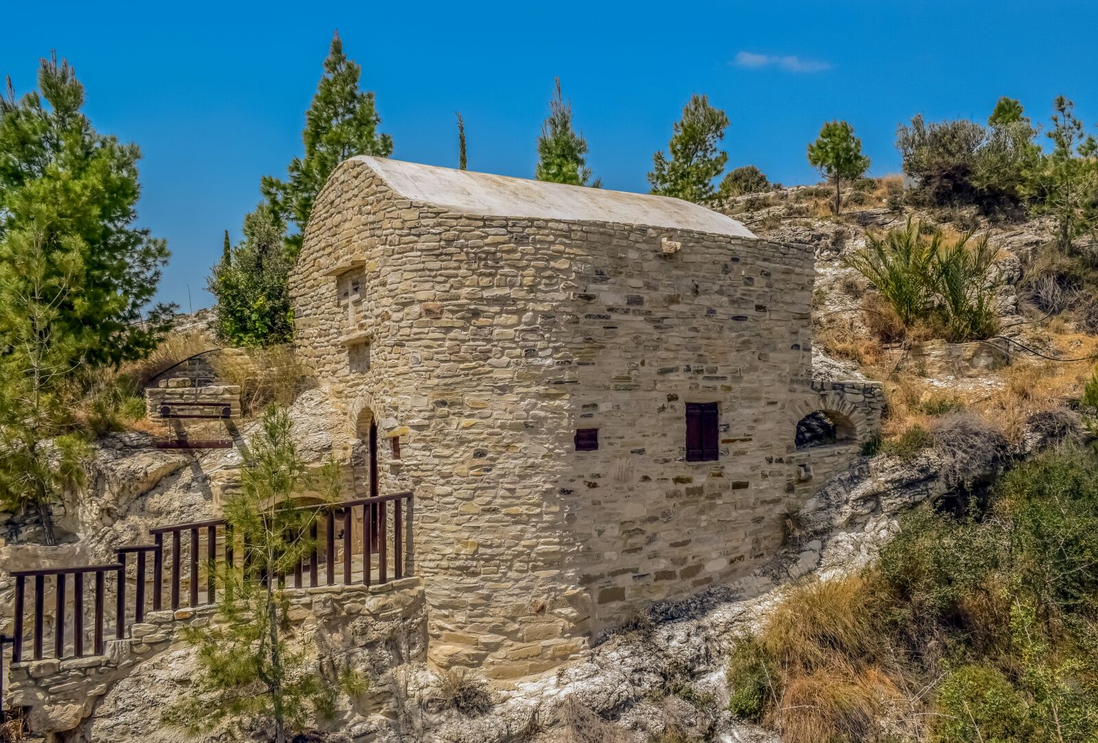 Nikon D3300 sample photo. Cyprus, kelia, chapel photography