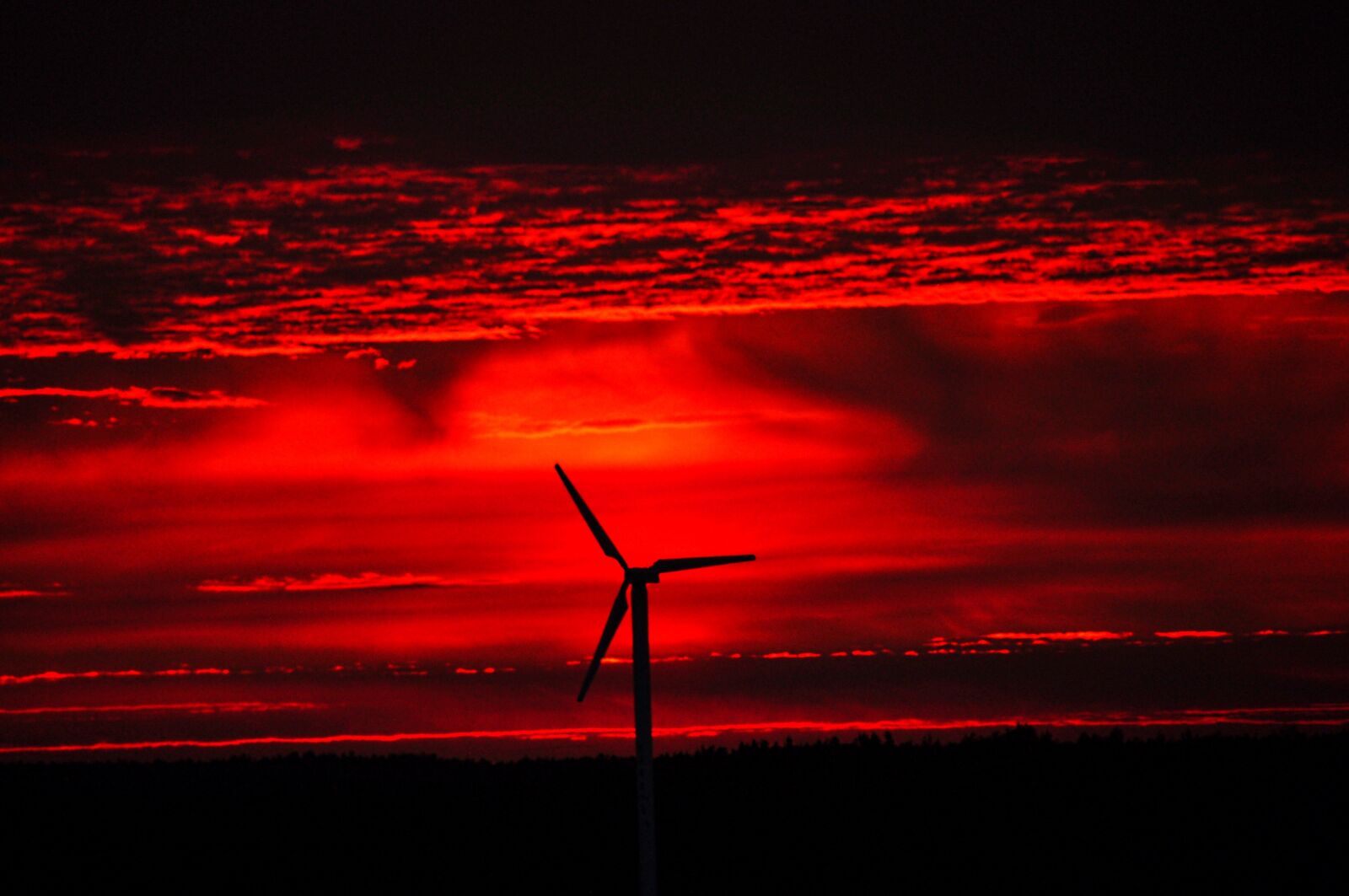 Nikon D5000 sample photo. Sky, clouds, windmill photography