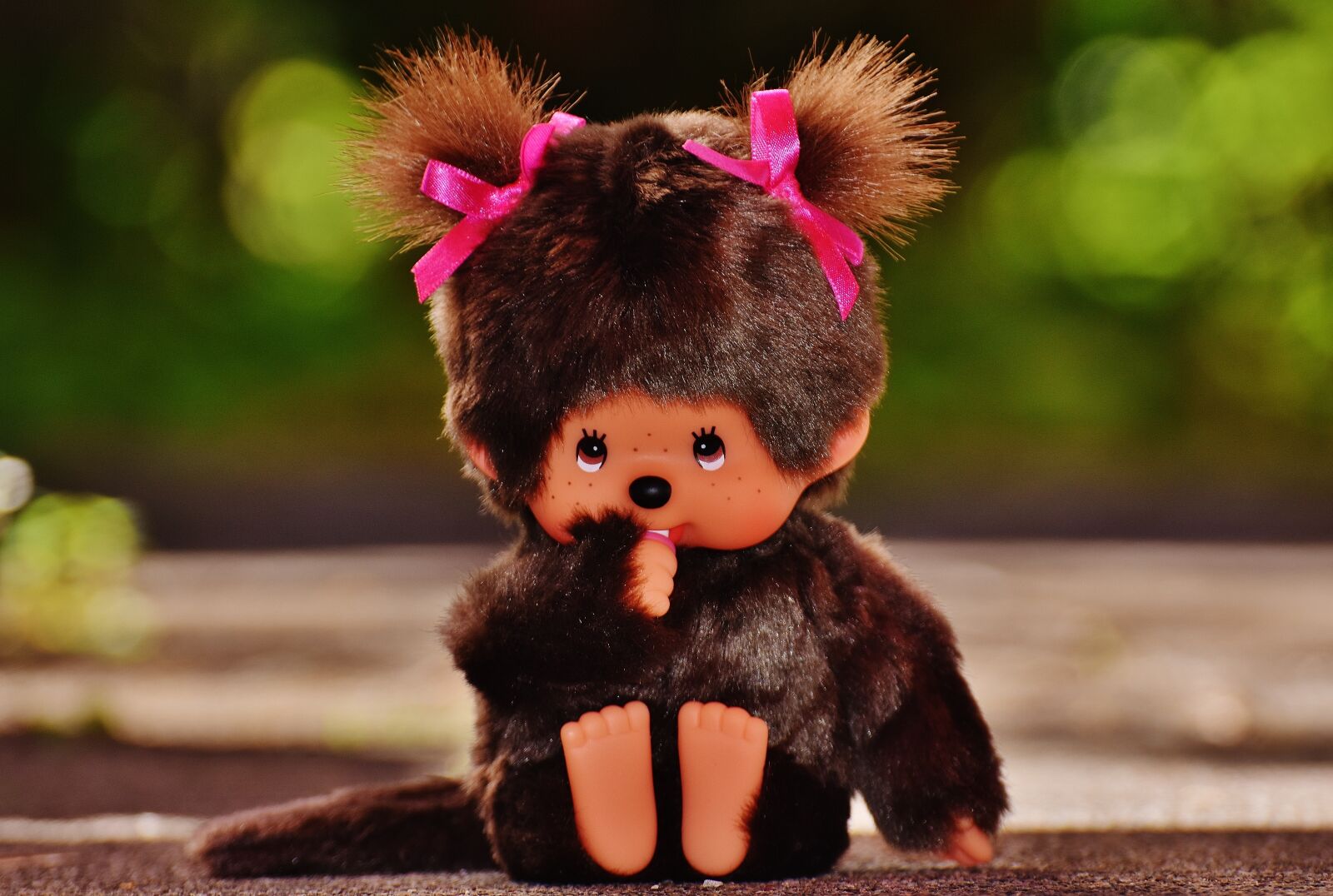 Nikon D7200 sample photo. Monchhichi, soft toy, cult photography