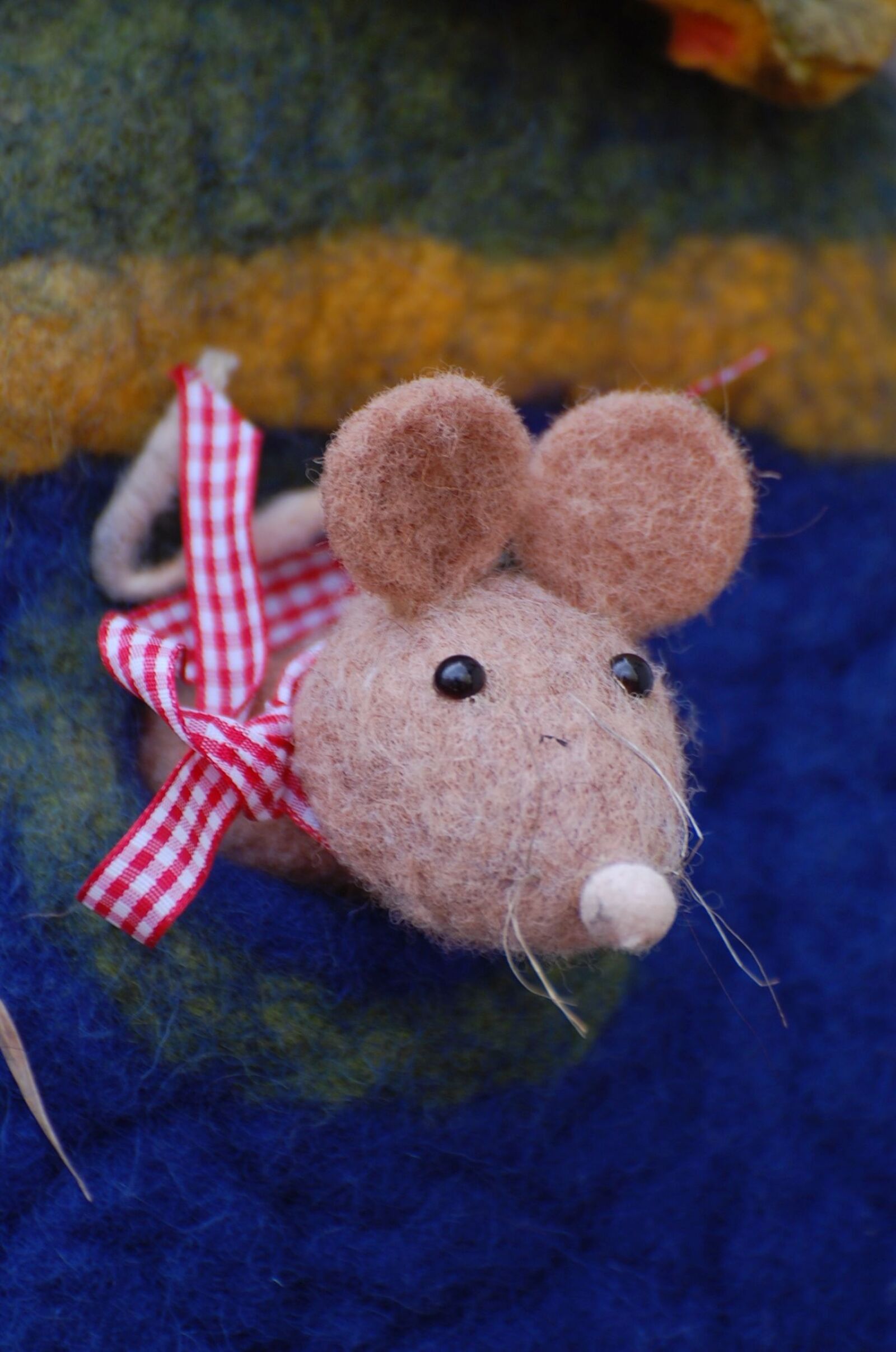 Nikon D40 sample photo. Mouse, fabric, cute photography