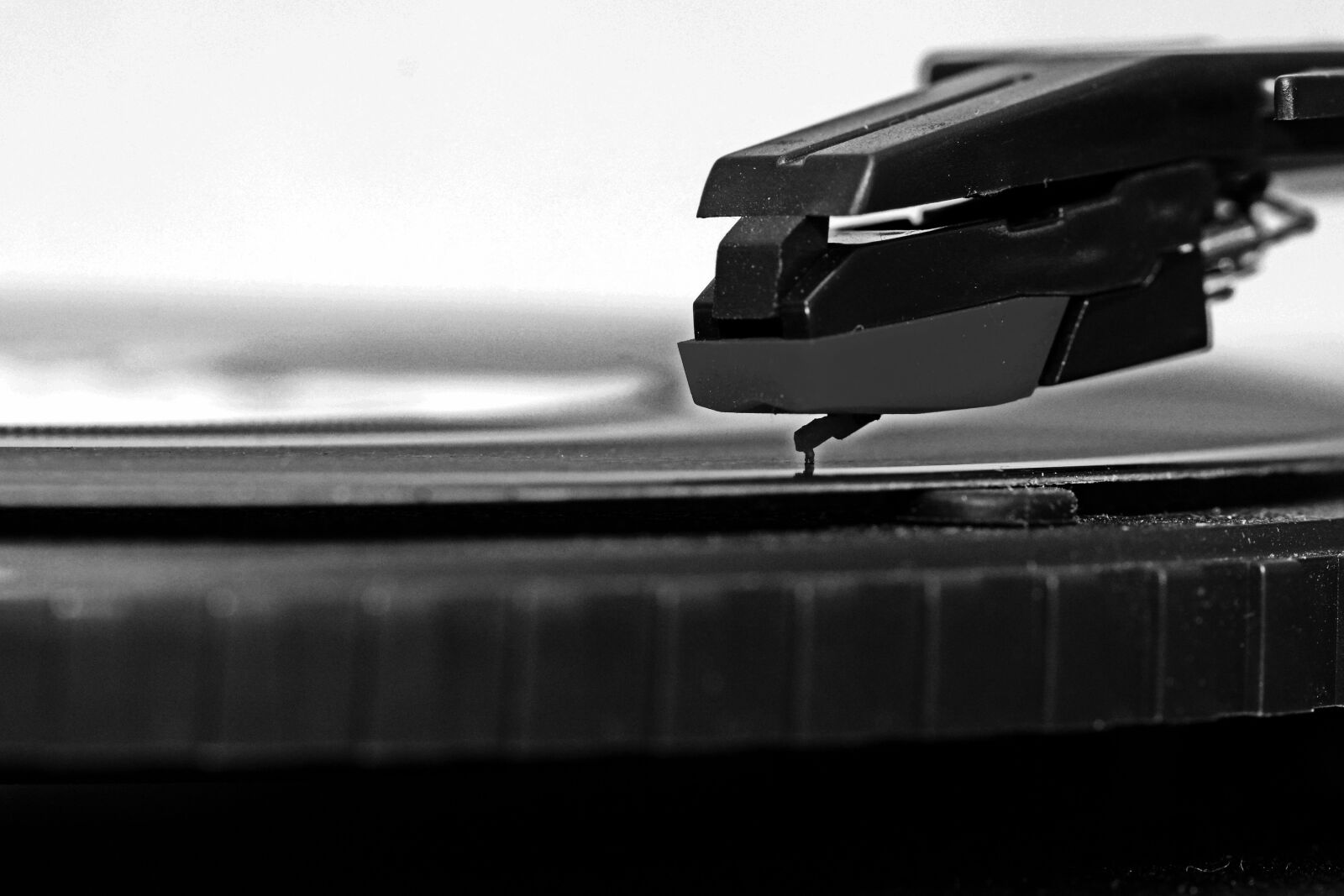 Nikon D7100 sample photo. Record, needle, retro photography