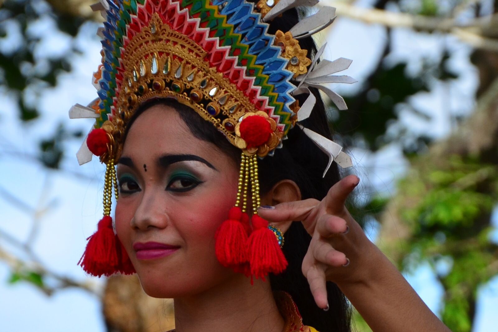 Nikon D5100 sample photo. Bali, dance, indonesia photography