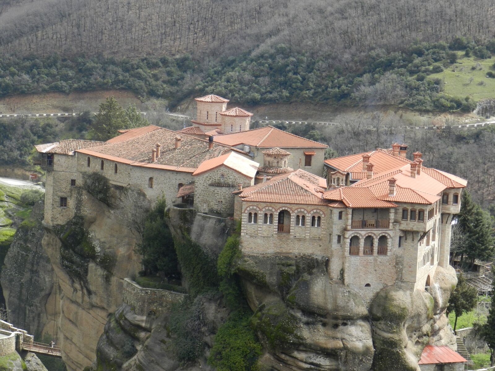 Nikon Coolpix P500 sample photo. Meteor, meteor monastery, ancient photography