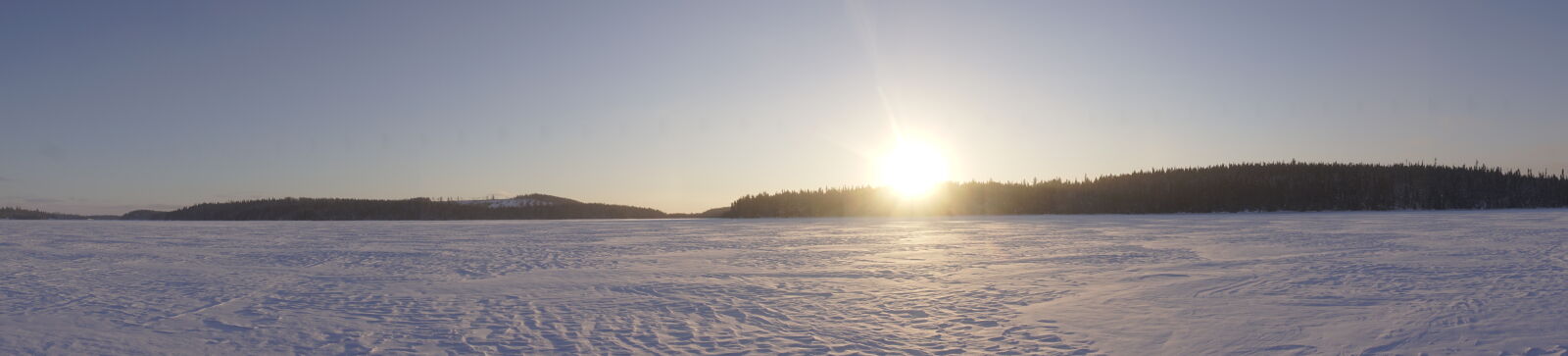 Sony E 16-50mm F3.5-5.6 PZ OSS sample photo. Canada, frozen, frozen, lake photography