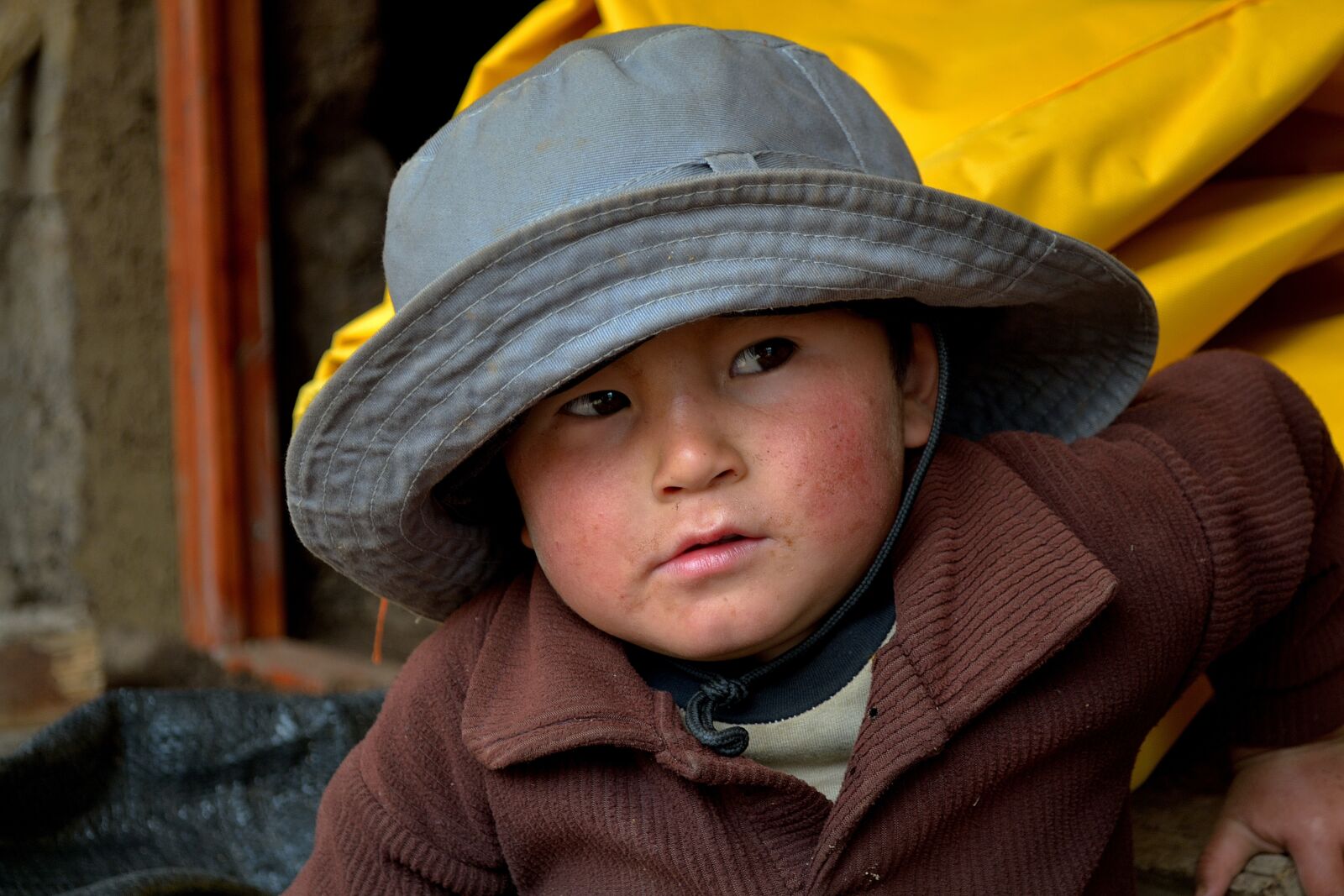 Nikon D3100 sample photo. Child, cajamarca, peru photography