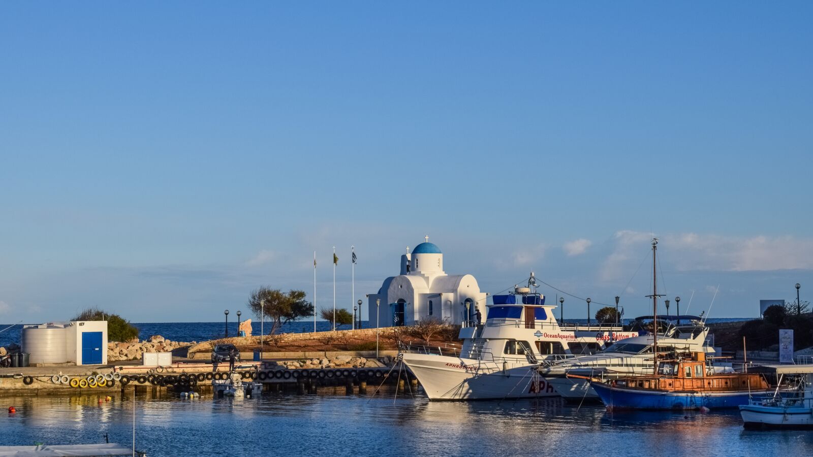 Nikon D3300 sample photo. Cyprus, protaras, harbor photography