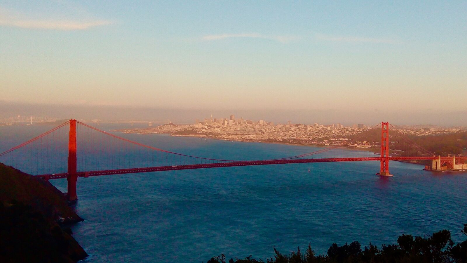 HUAWEI Y6 PRO sample photo. Golden gate bridge, suspension photography
