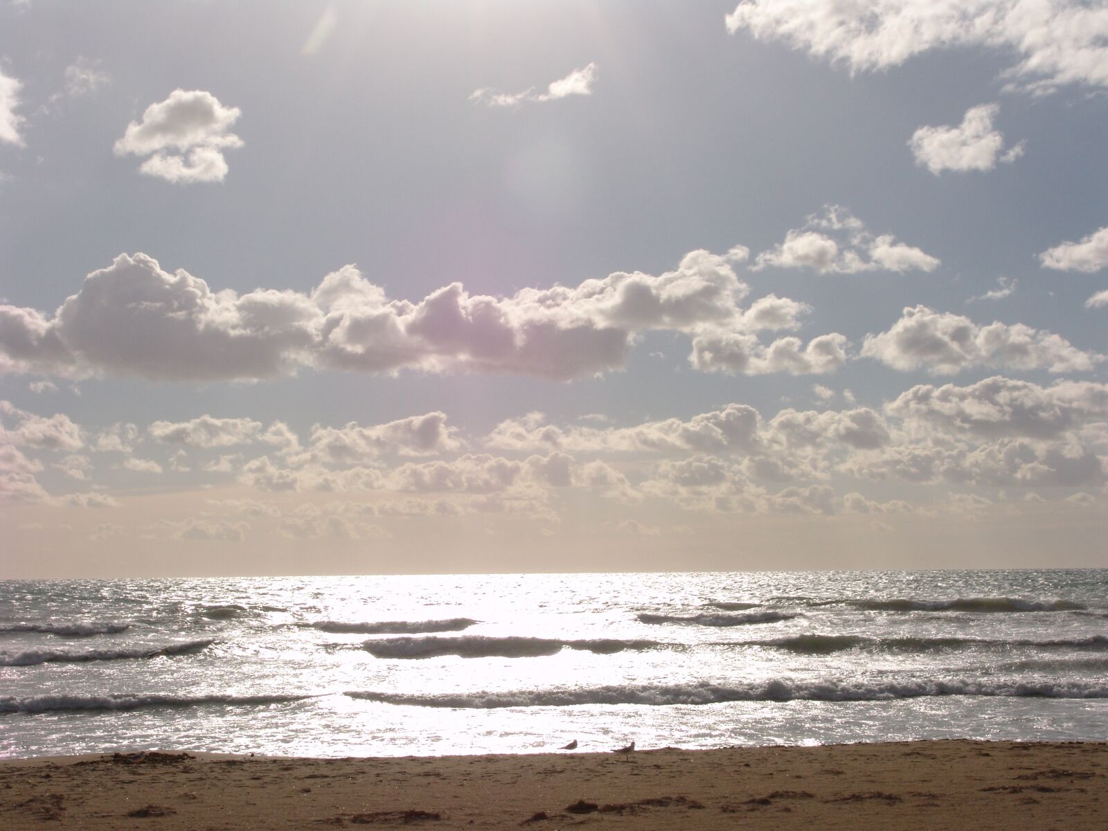 Sony DSC-F828 sample photo. Beach, sea, clouds photography