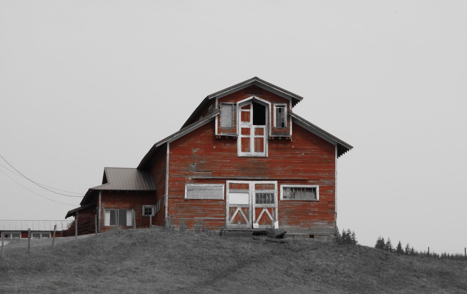 Nikon Coolpix B700 sample photo. Barn, red, rustic photography