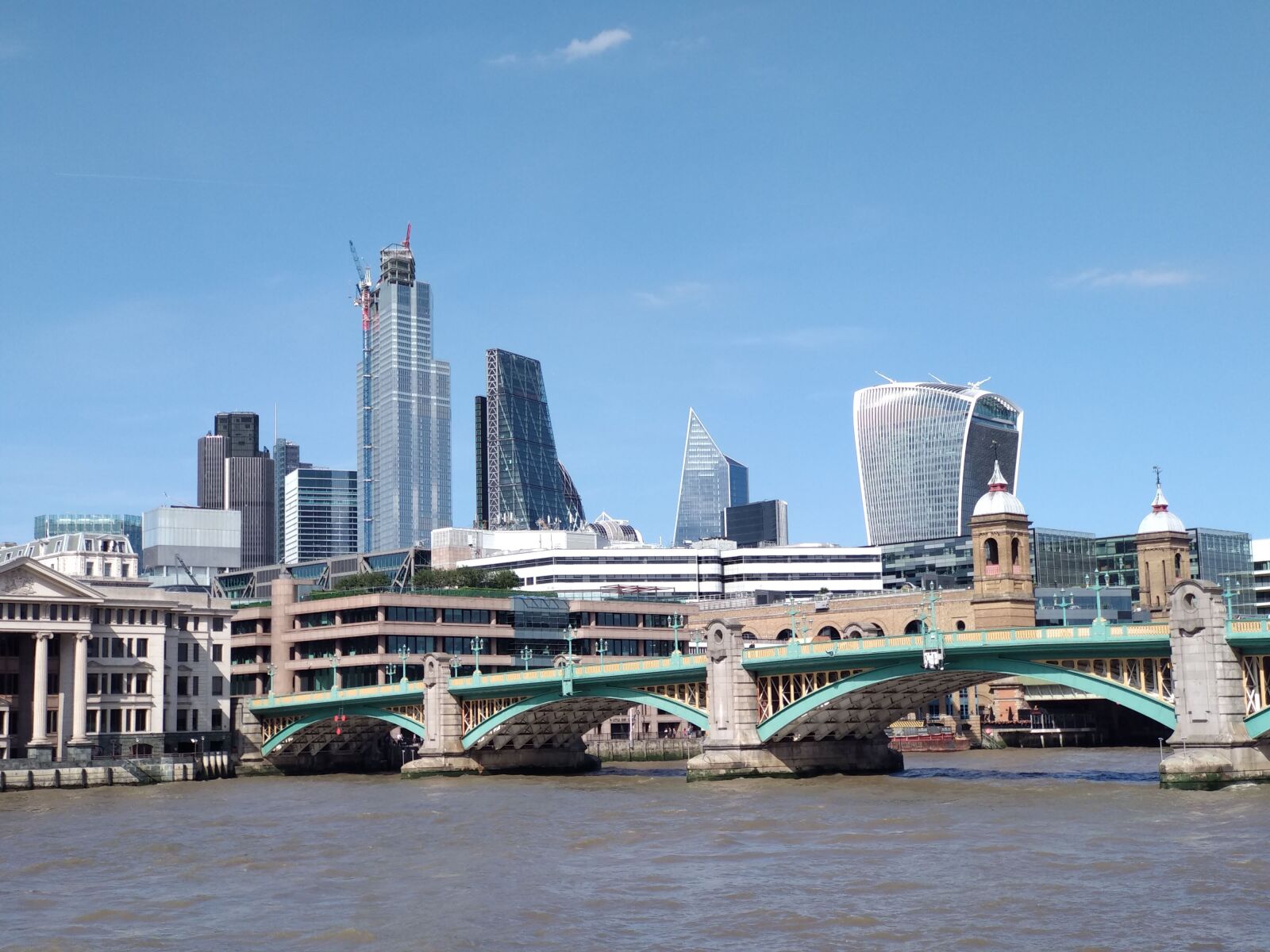 Xiaomi Mi A1 sample photo. London, uk, skyline photography