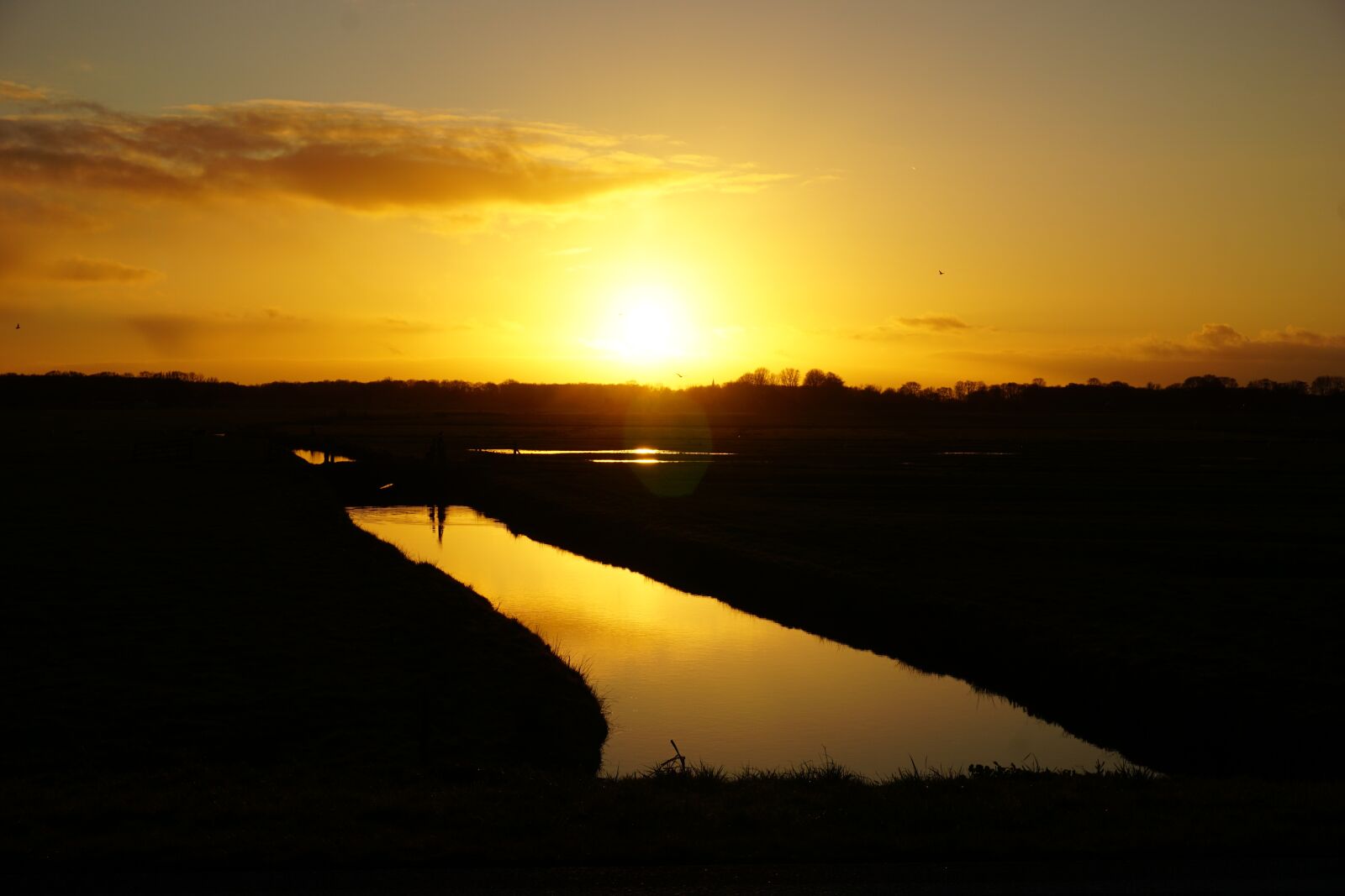 Sony a6000 sample photo. Sky, water, sunset photography