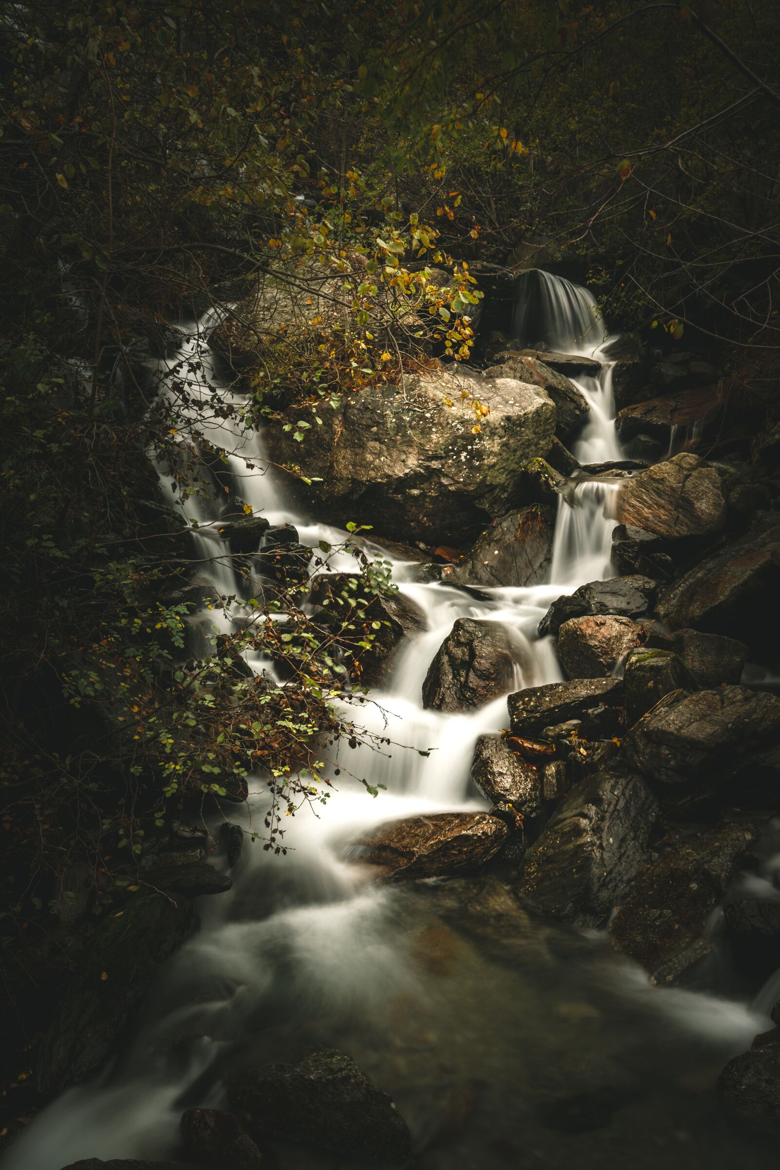Nikon D5200 sample photo. Waterfall, italy, water photography