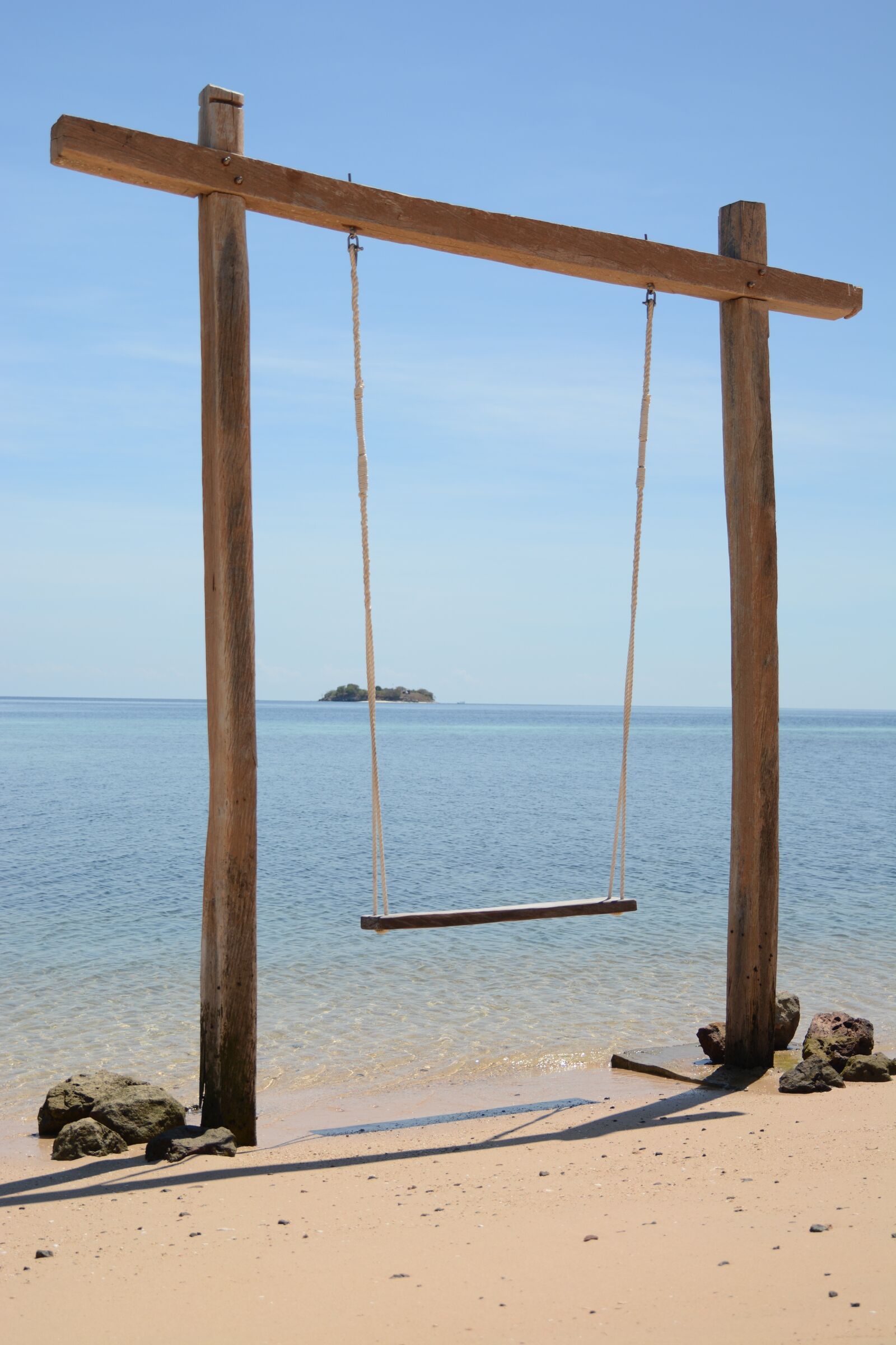 Nikon D7100 sample photo. Swing, indonesia, beach photography