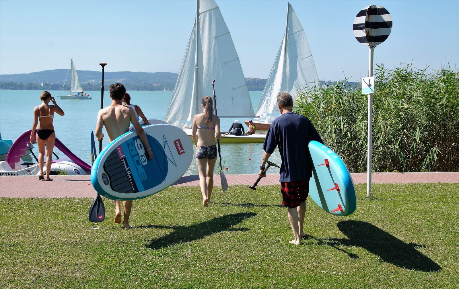 Sony SLT-A58 sample photo. Stand up paddle, paddle photography
