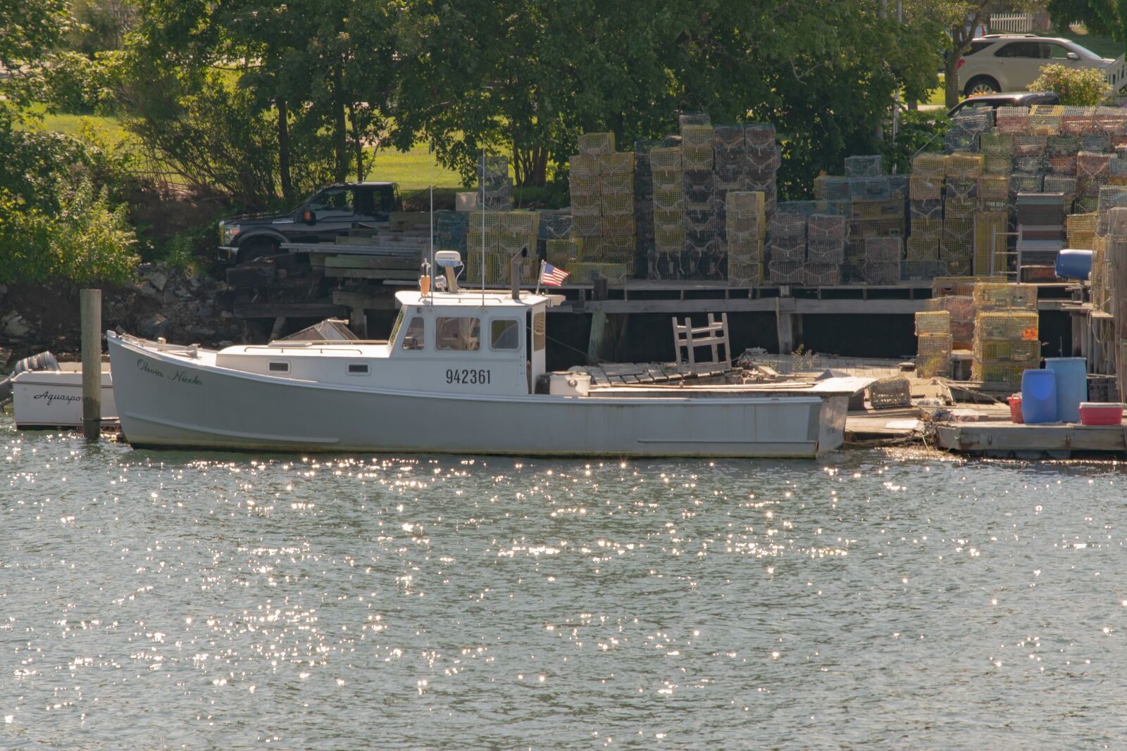 Nikon D5300 sample photo. Lobster boat, boat, docked photography