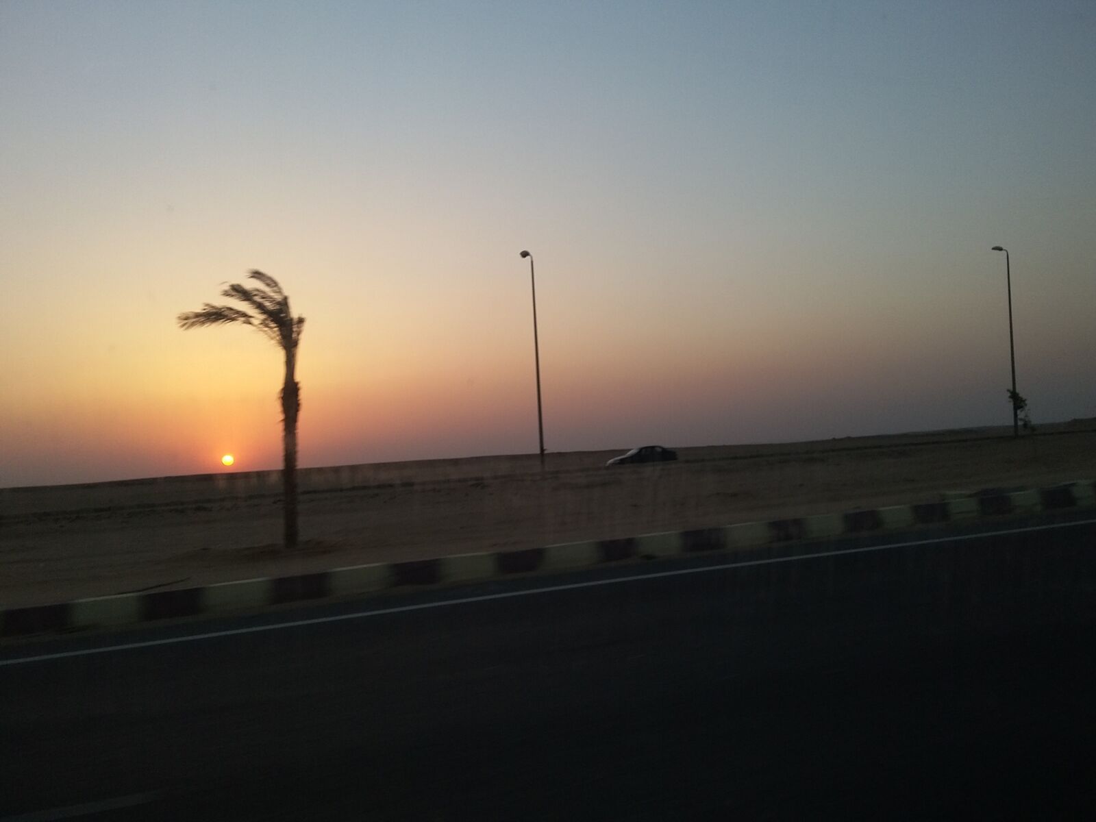 Samsung Galaxy Grand Prime sample photo. Tree, sunset, road photography