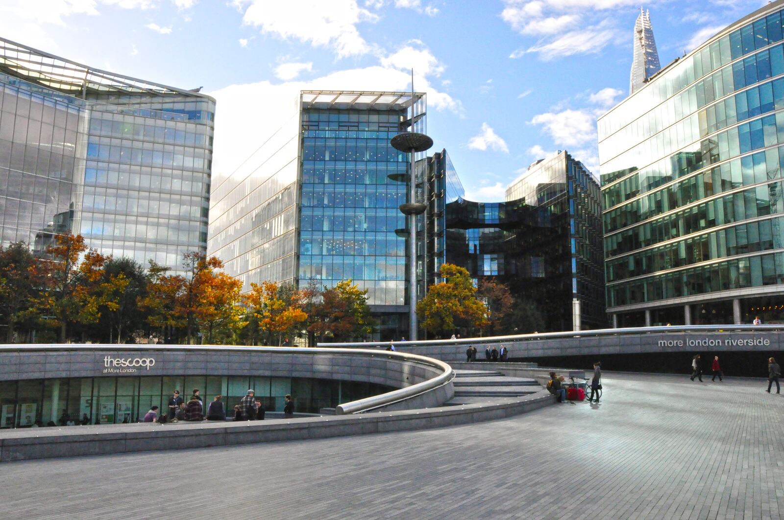 Nikon D90 sample photo. London, space, architecture photography