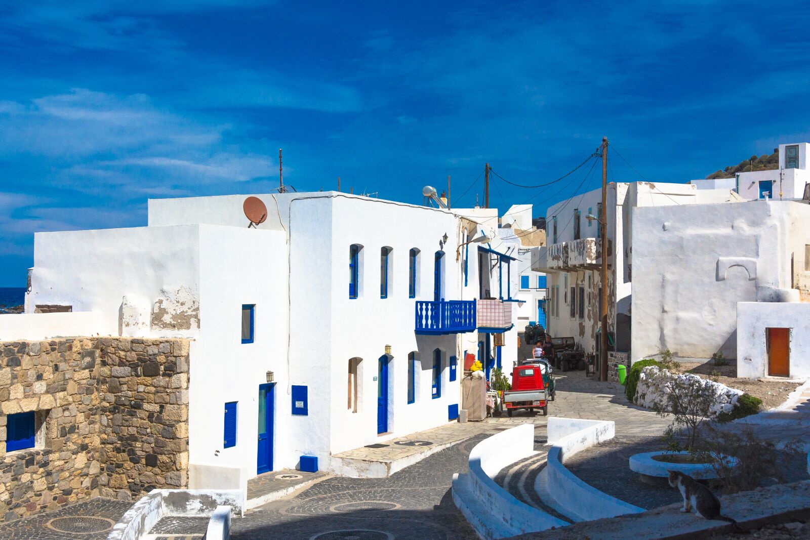 Nikon D7100 sample photo. Nisyros, mandraki, the sun photography