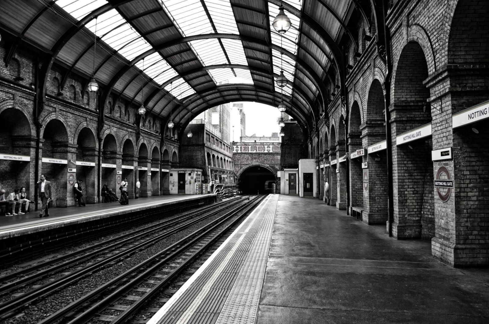 Nikon D5100 sample photo. Station, london, metro photography