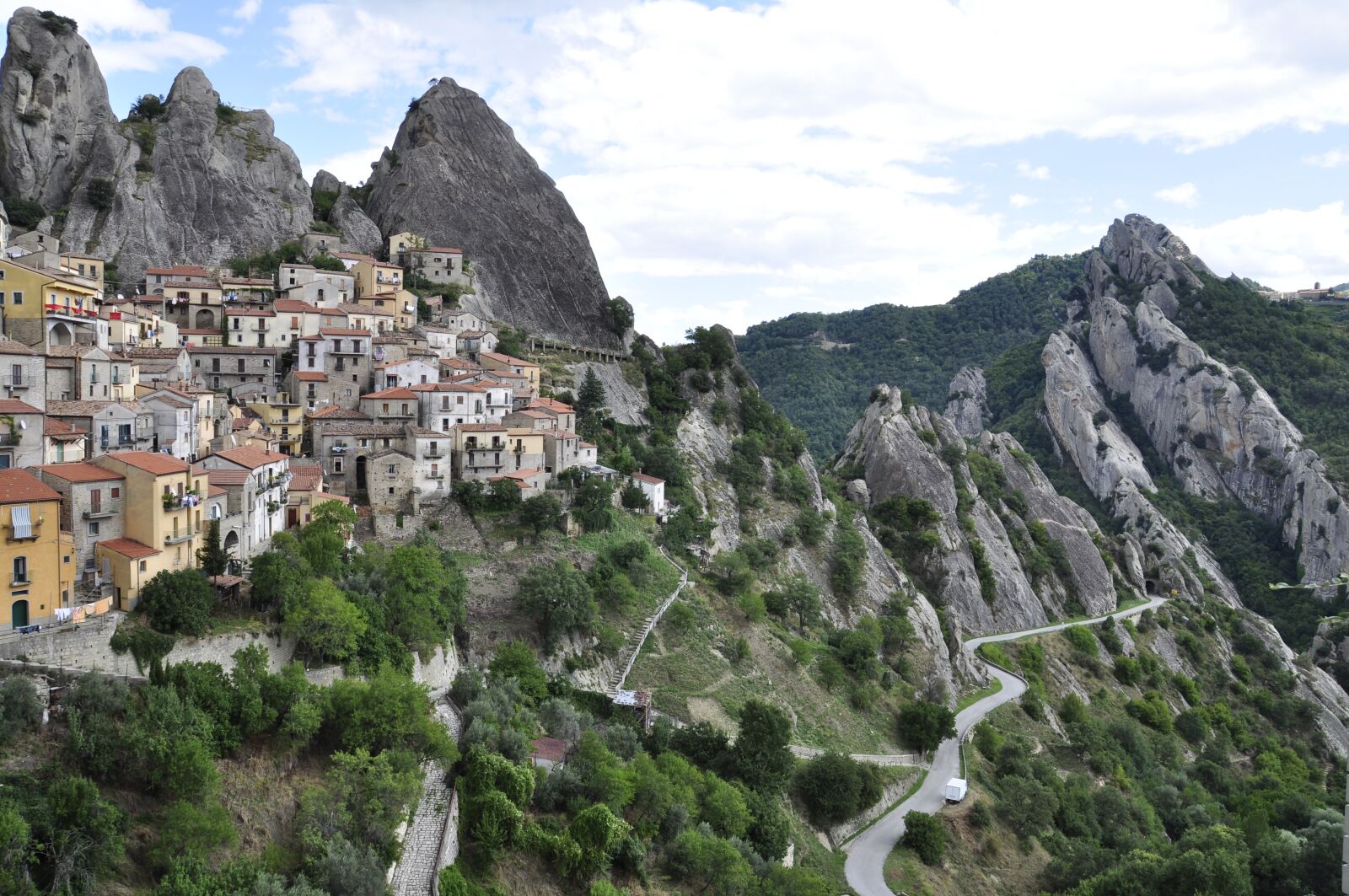 Nikon D5000 sample photo. Basilicata, the dolomites lucane photography