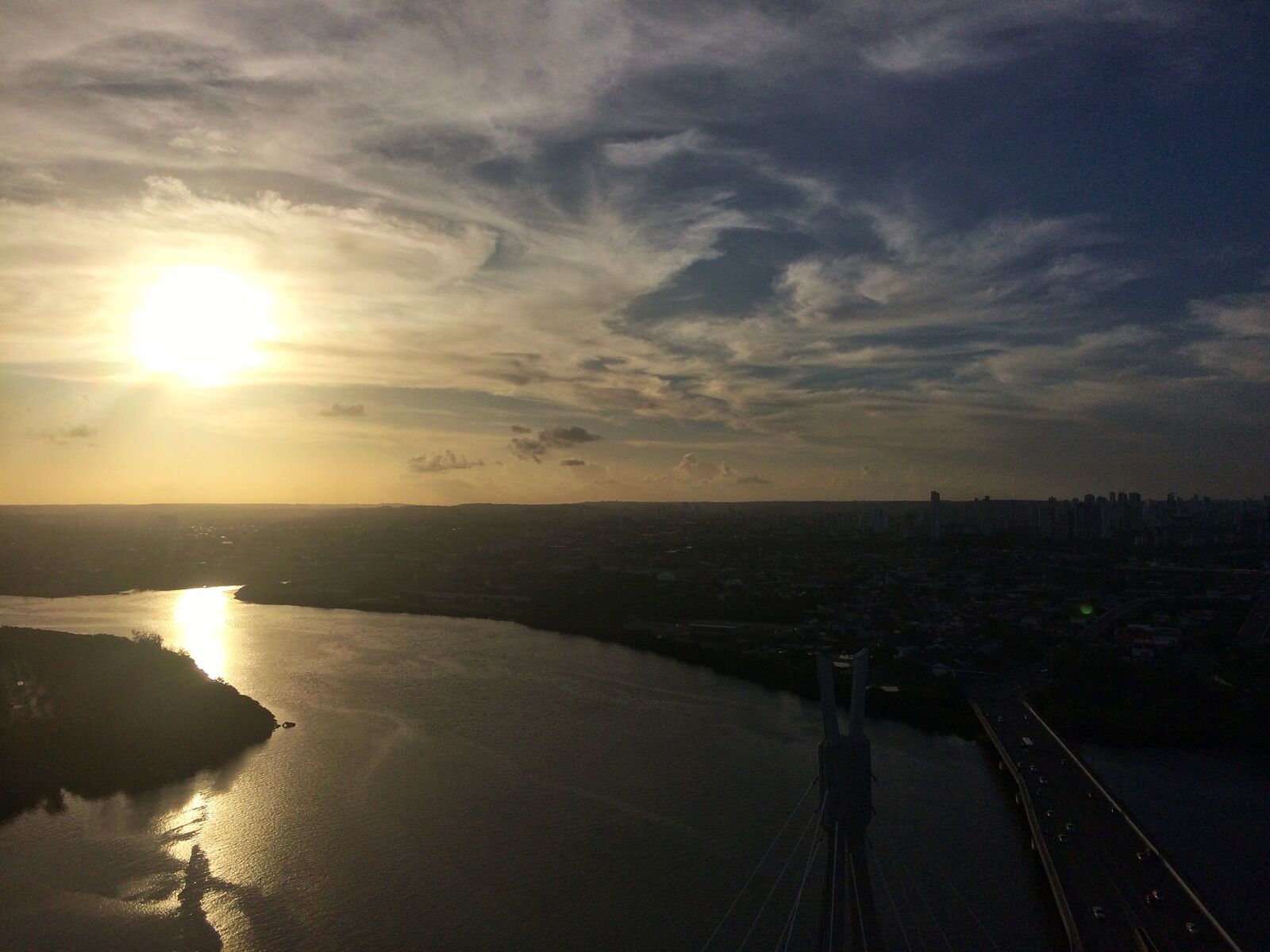 iPhone 5s back camera 4.15mm f/2.2 sample photo. Sunset, rio, mangue photography