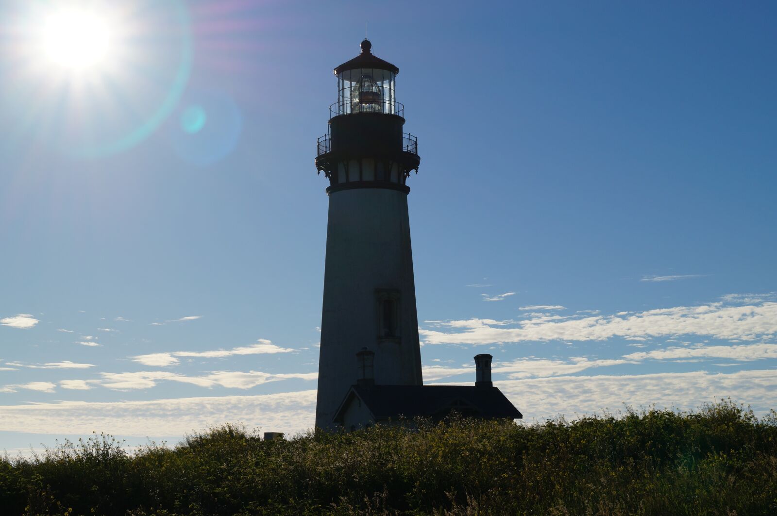 Sony SLT-A37 sample photo. Yaquina, lighthouse, oregon photography