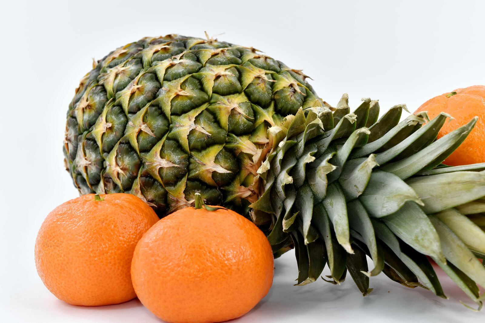 Nikon D5500 sample photo. Herb, mandarin, pineapple, tropical photography