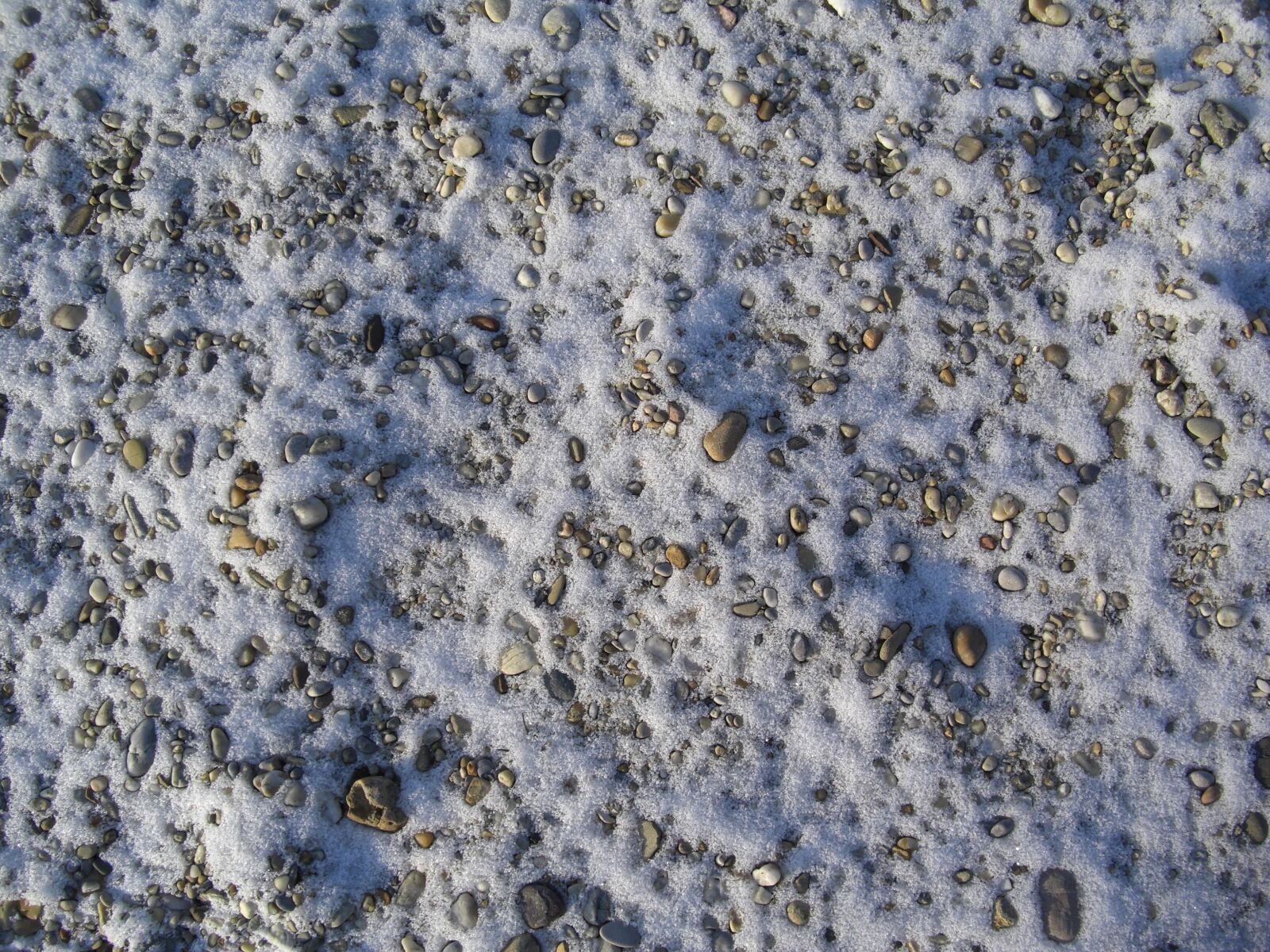 CASIO EX-Z1200 sample photo. Snow, stones, ground photography
