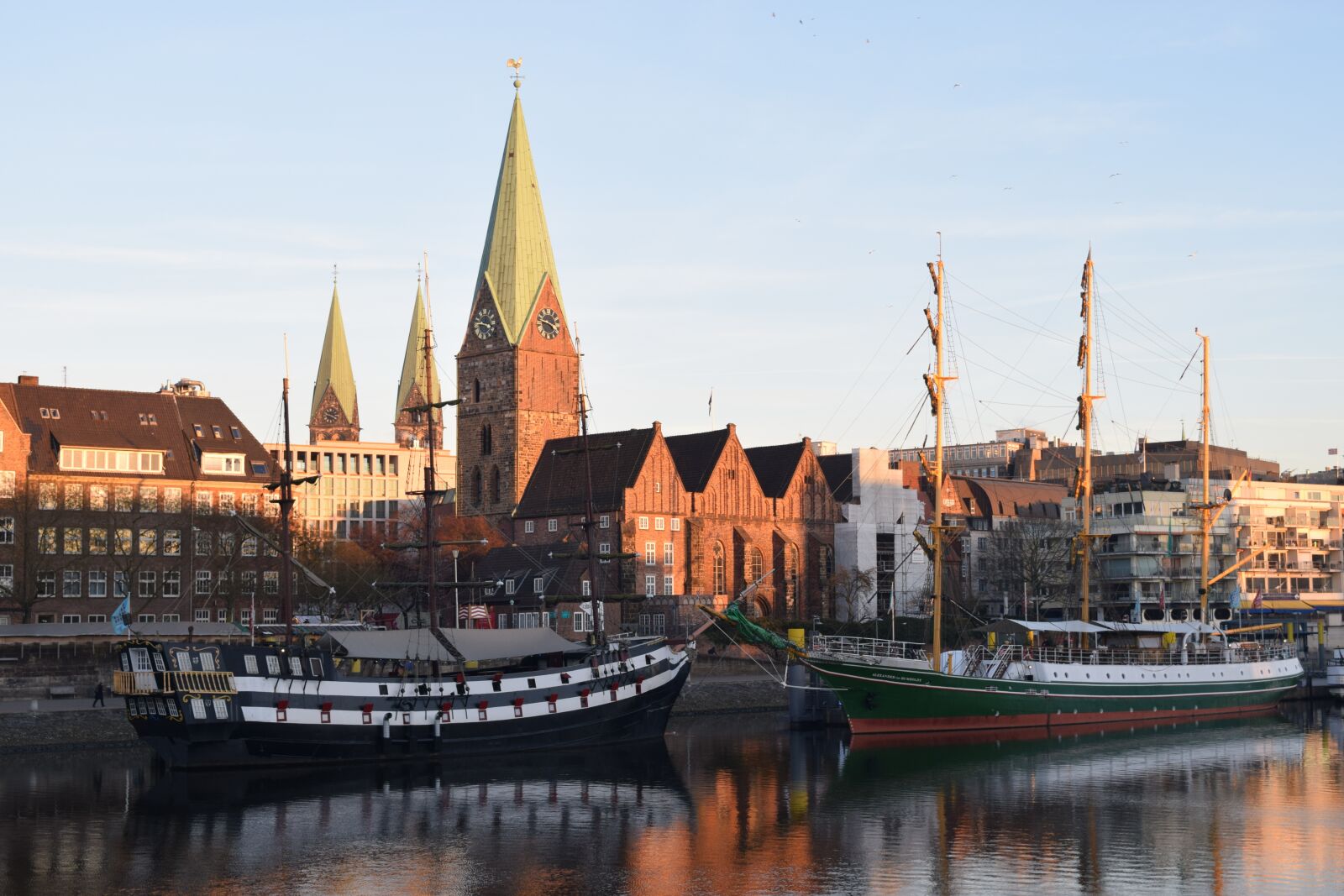 Nikon D3300 sample photo. Bremen, weser, kill photography