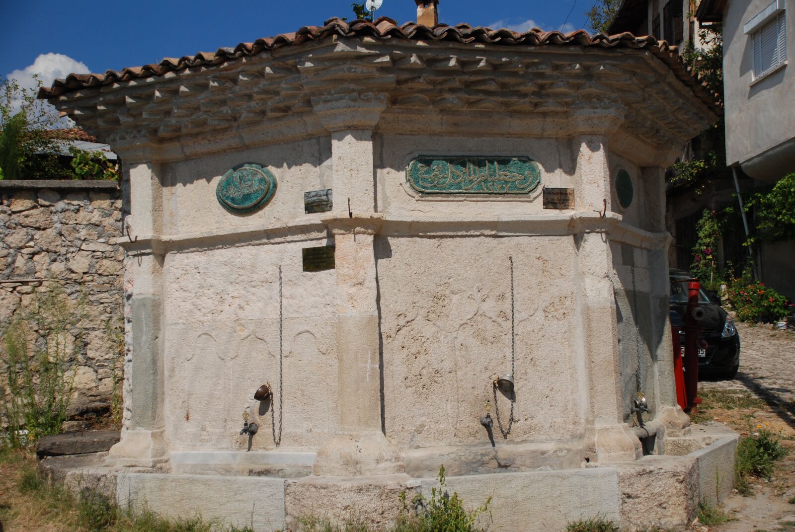 Nikon D80 sample photo. Historic, fountain in safranbolu photography